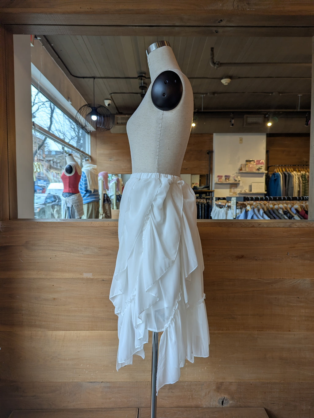 Waterfall Drape Skirt