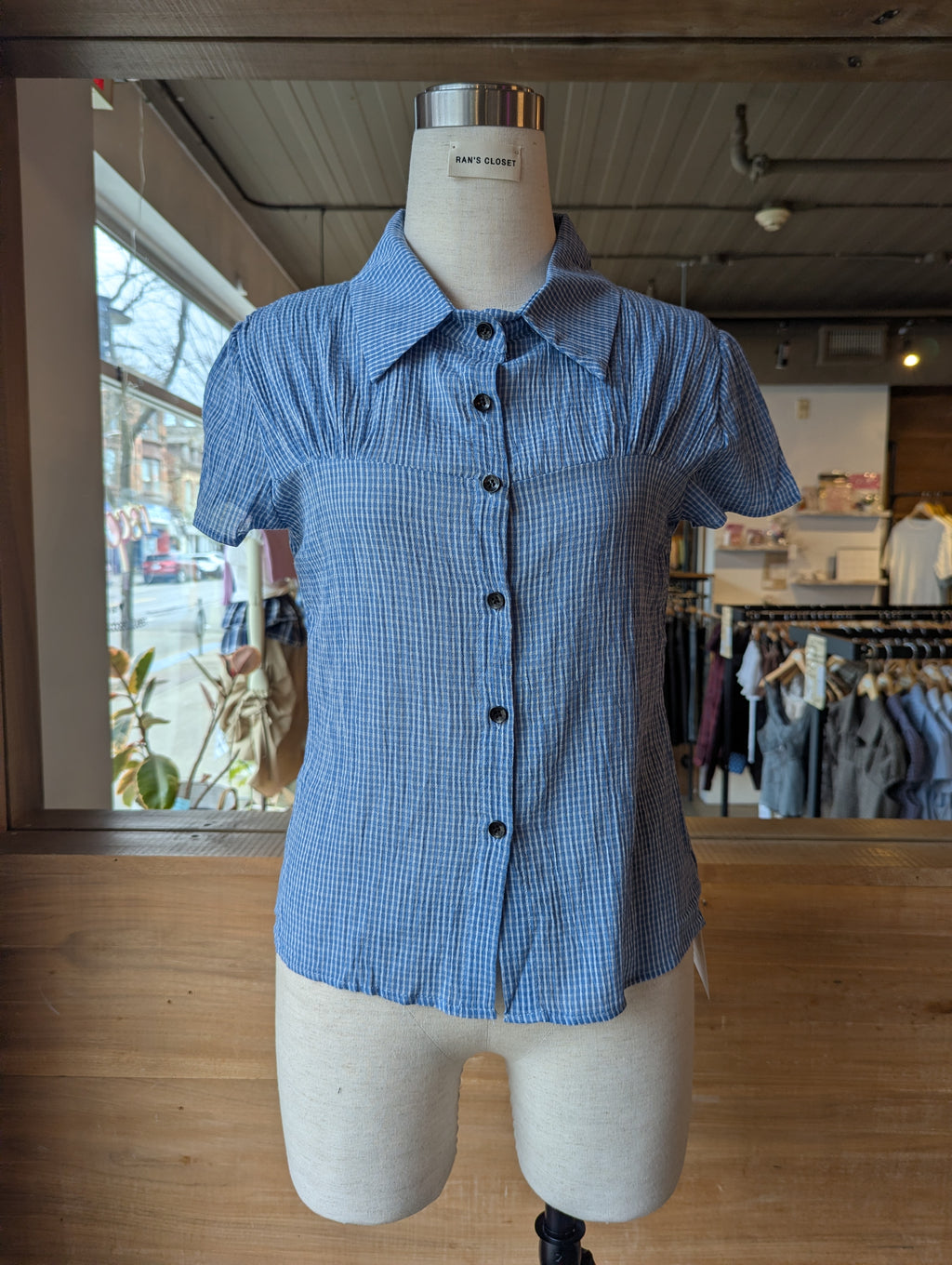 Grange Check Button-Up