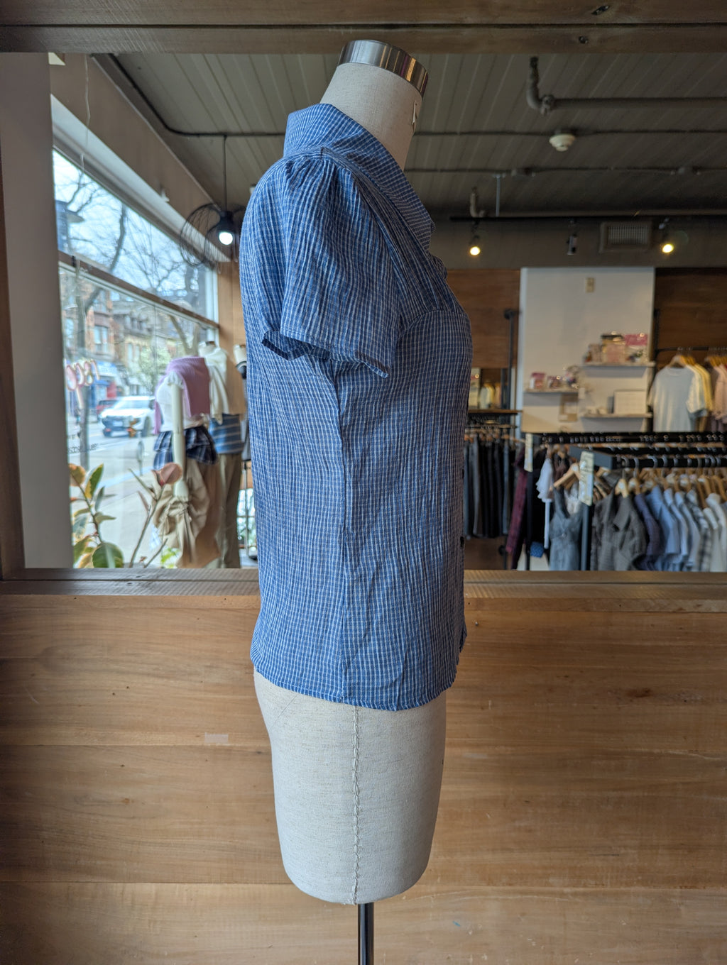 Grange Check Button-Up