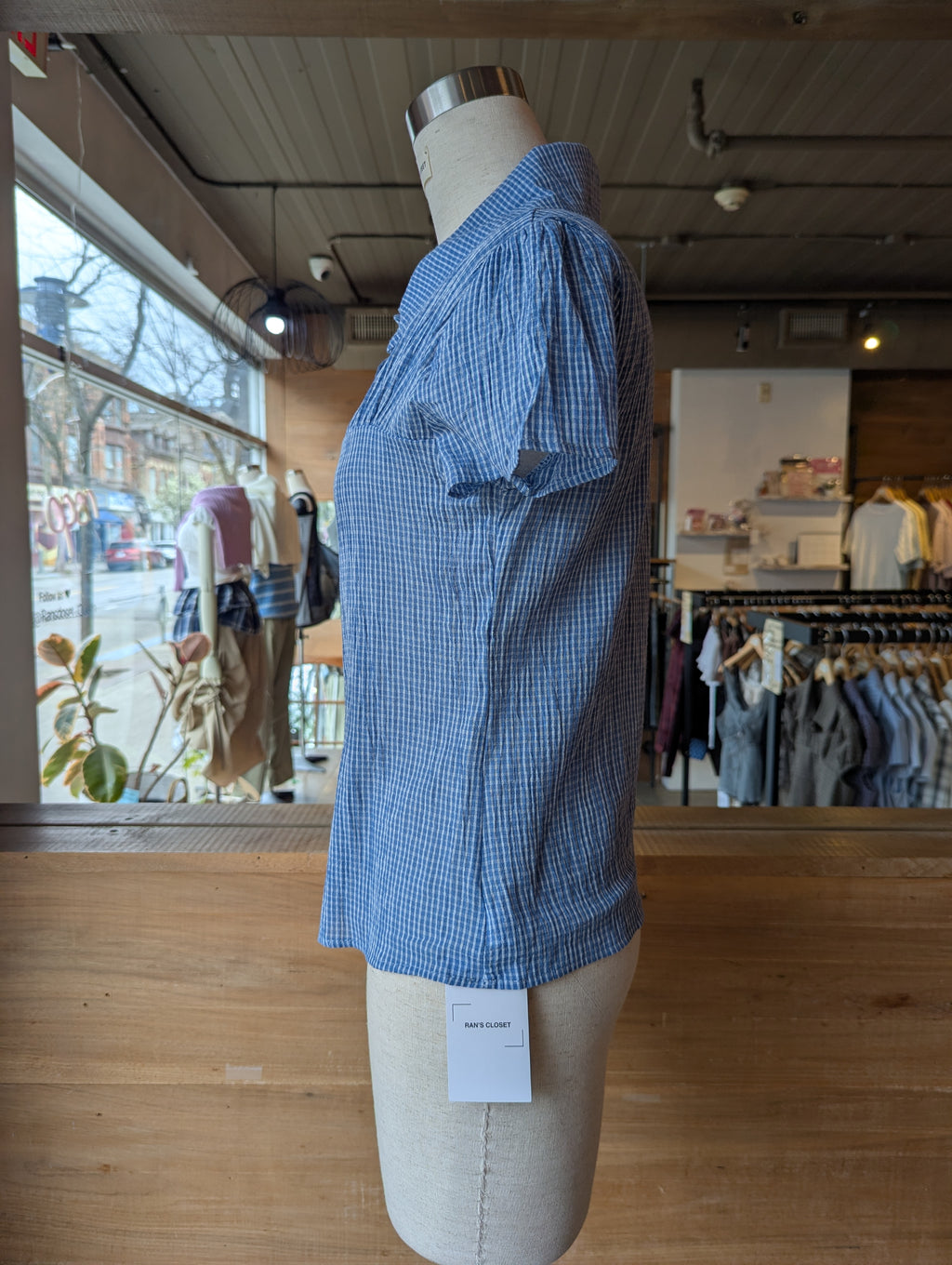 Grange Check Button-Up