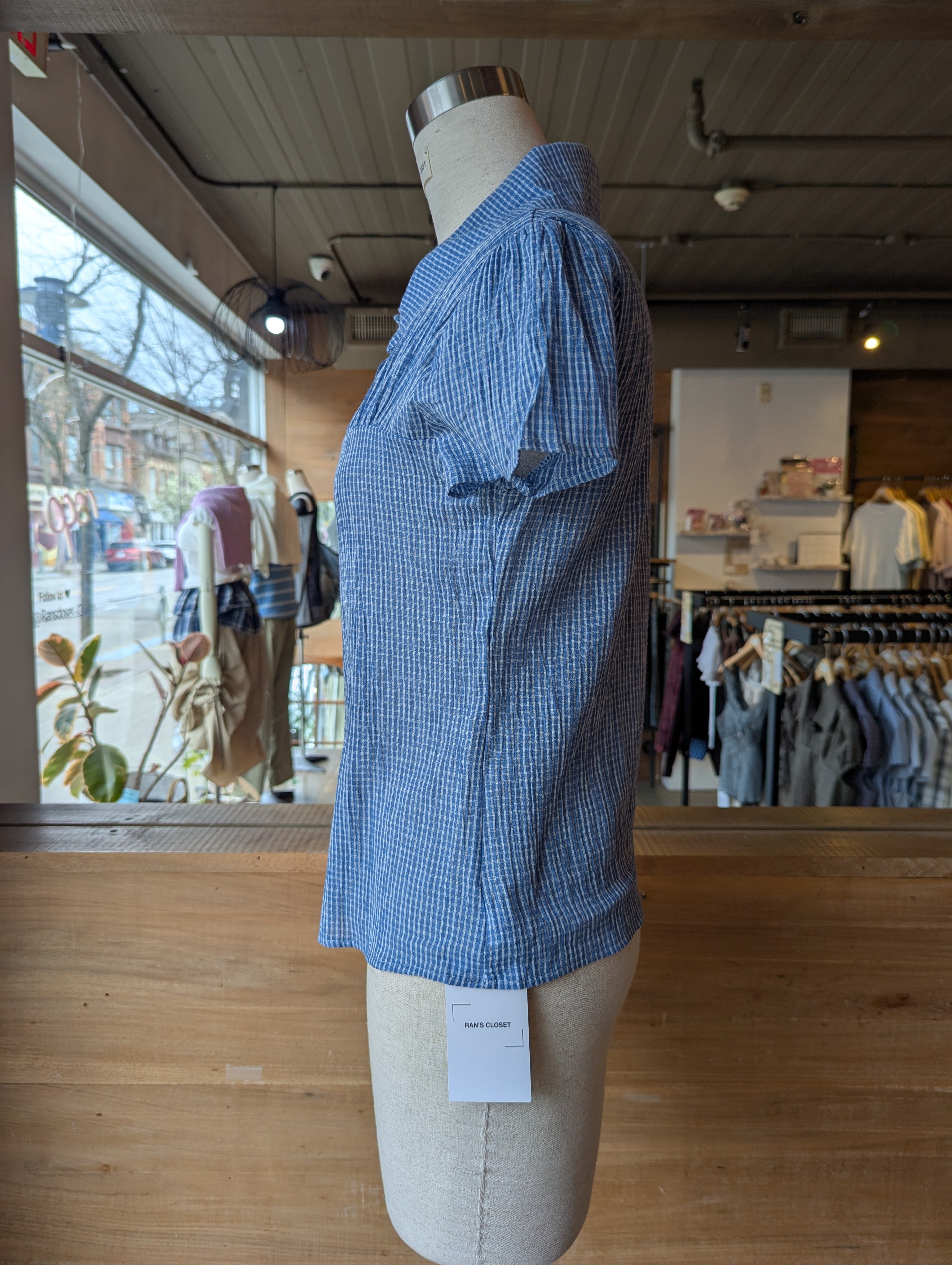 Grange Check Button-Up