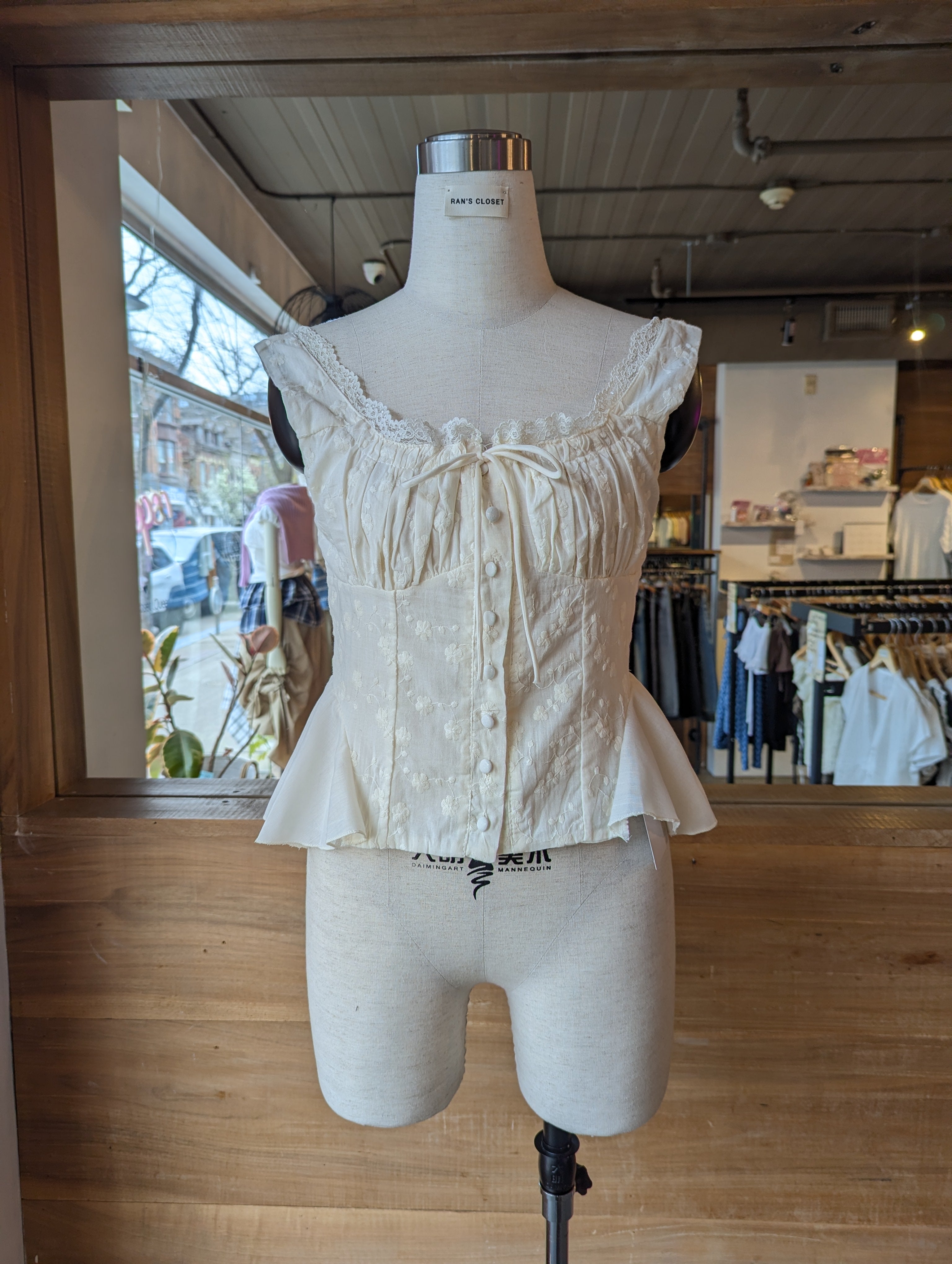 Romantic Peplum Top