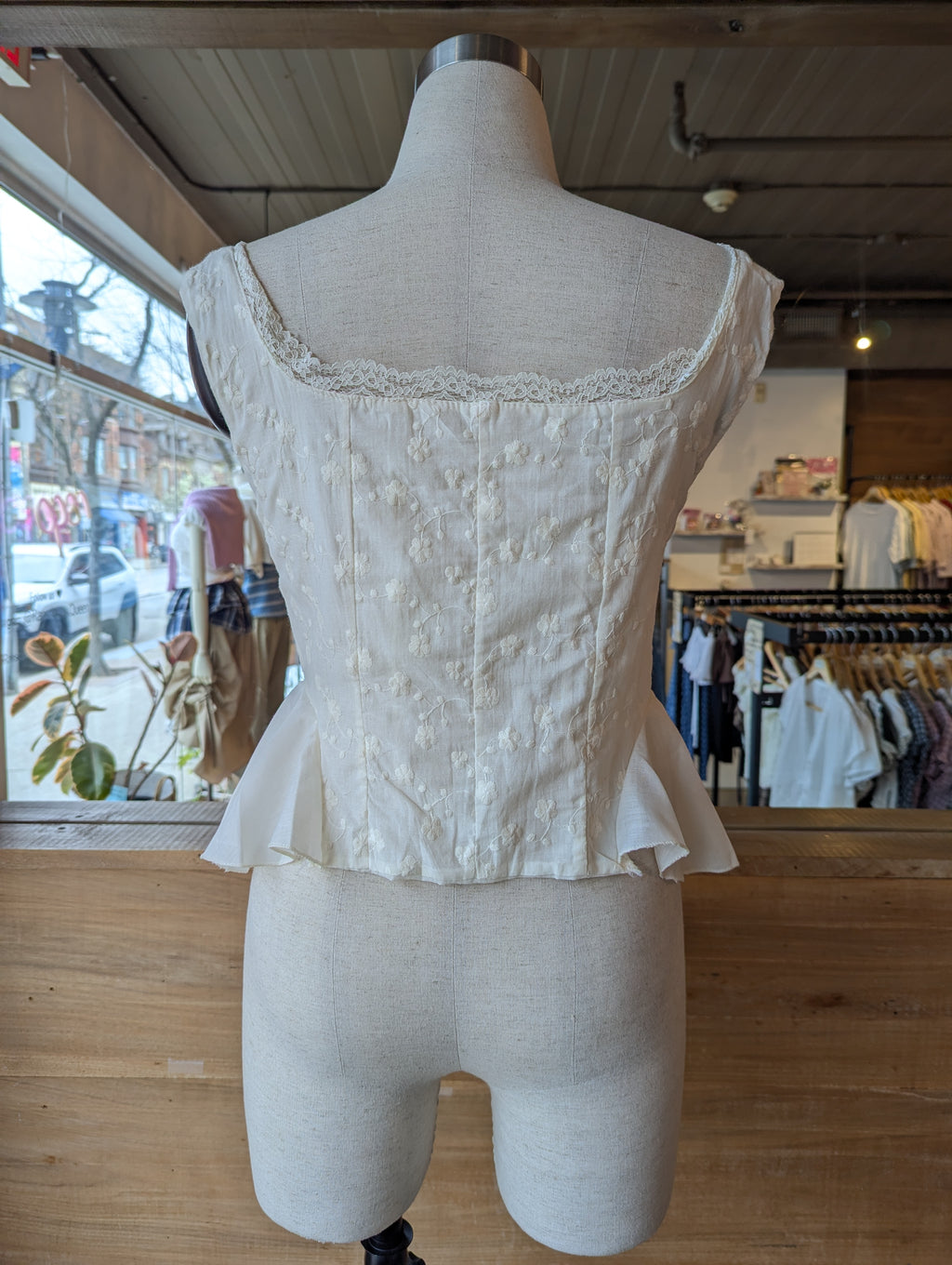 Romantic Peplum Top