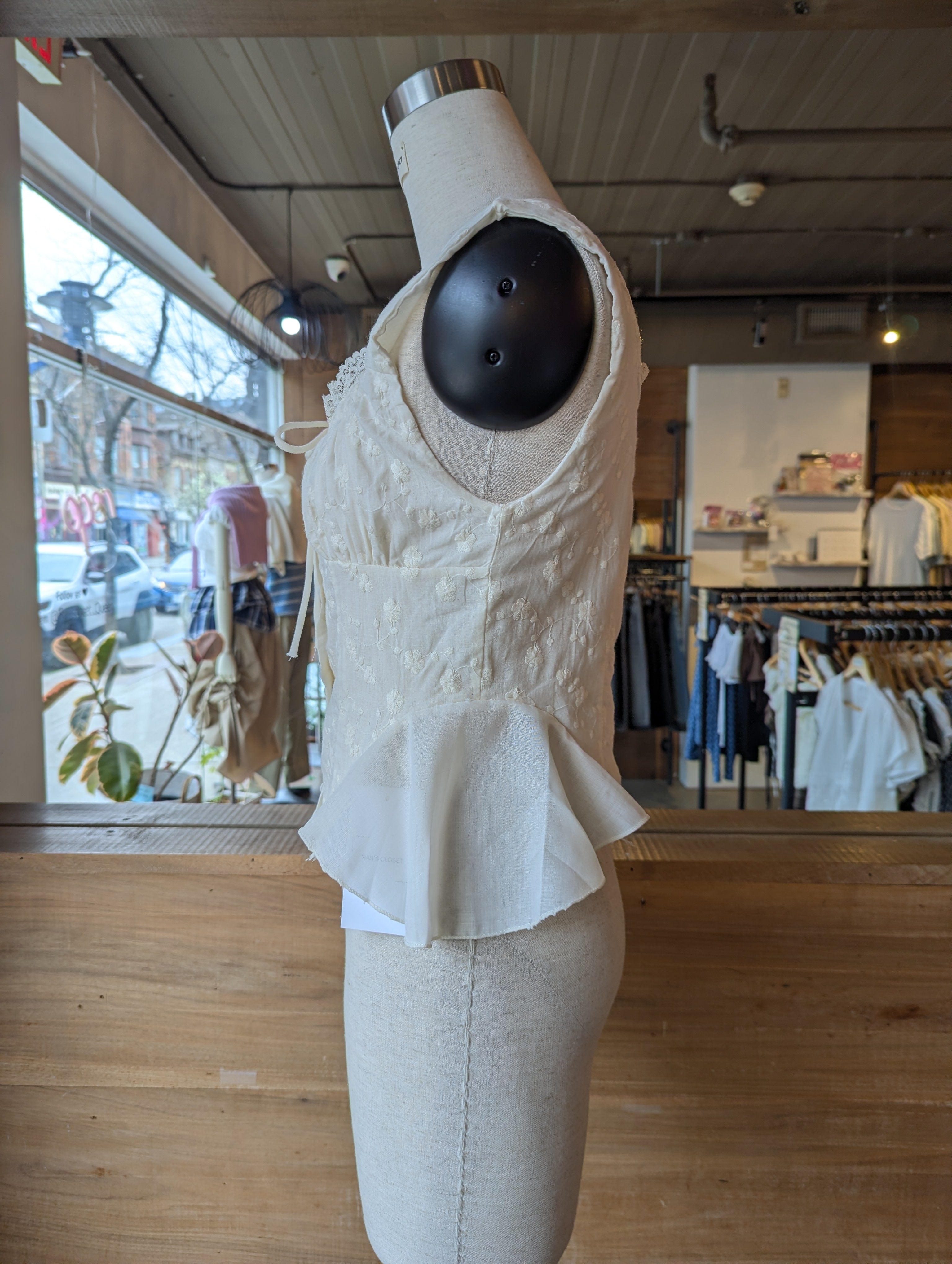 Romantic Peplum Top