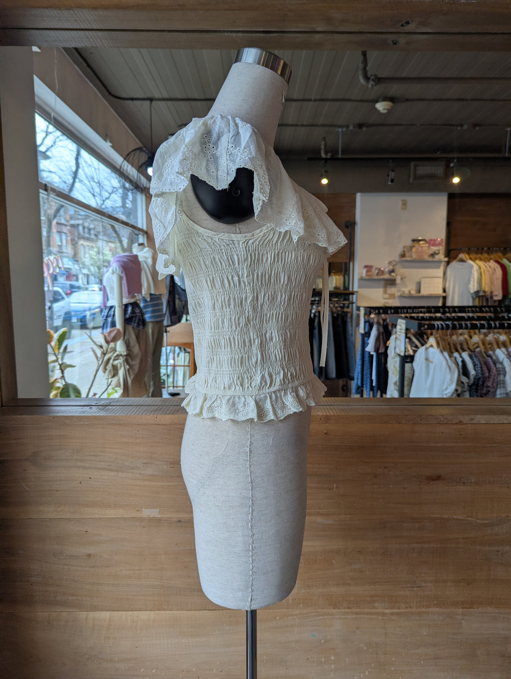 Love Letter Smocked Top