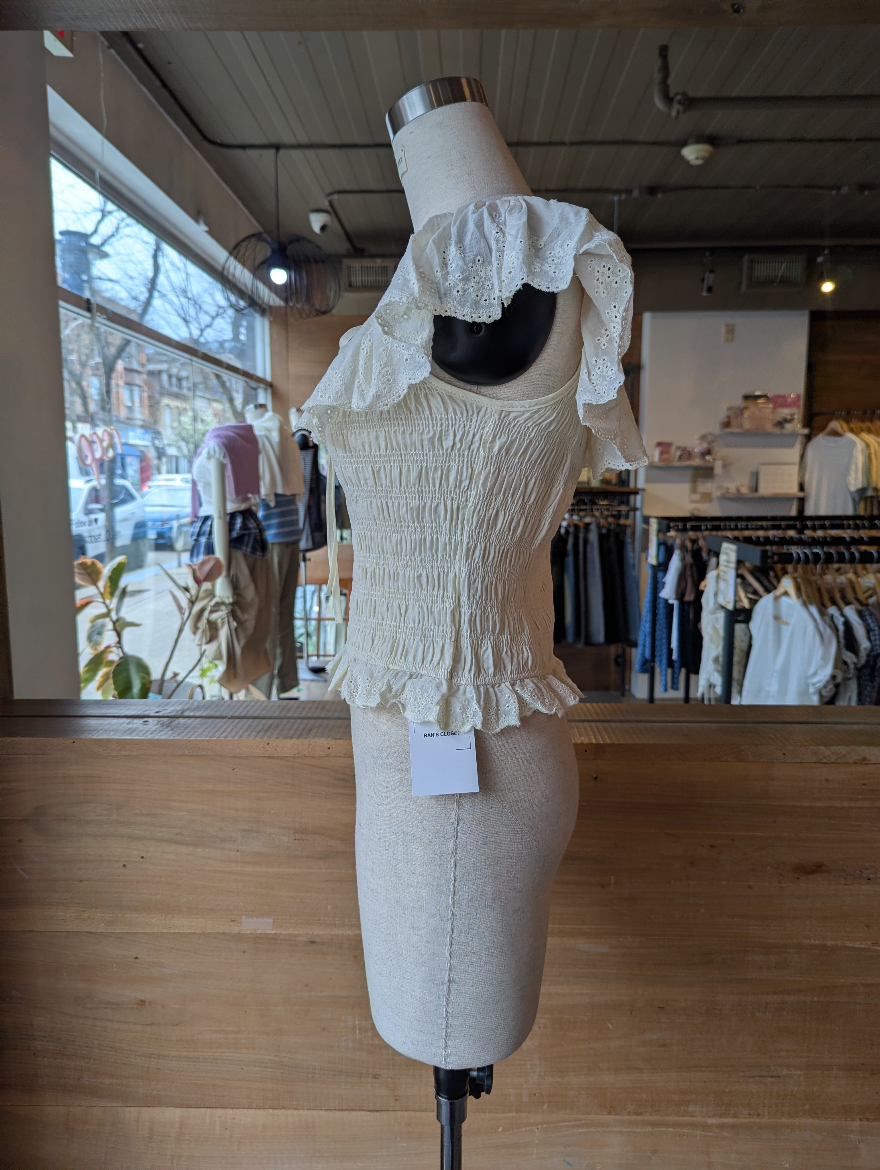 Love Letter Smocked Top