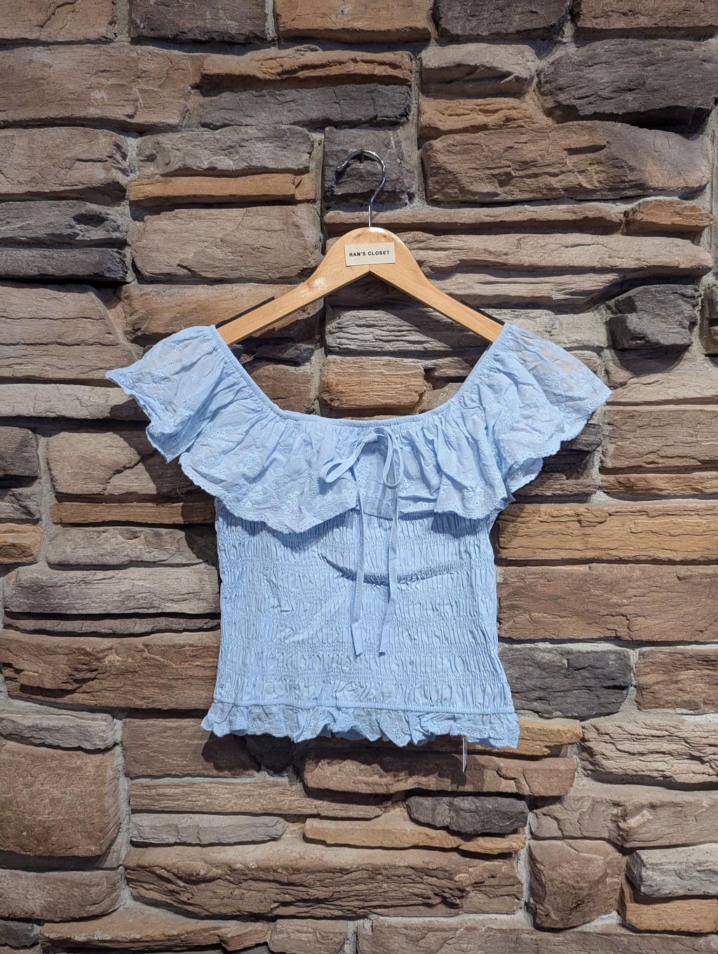 Love Letter Smocked Top