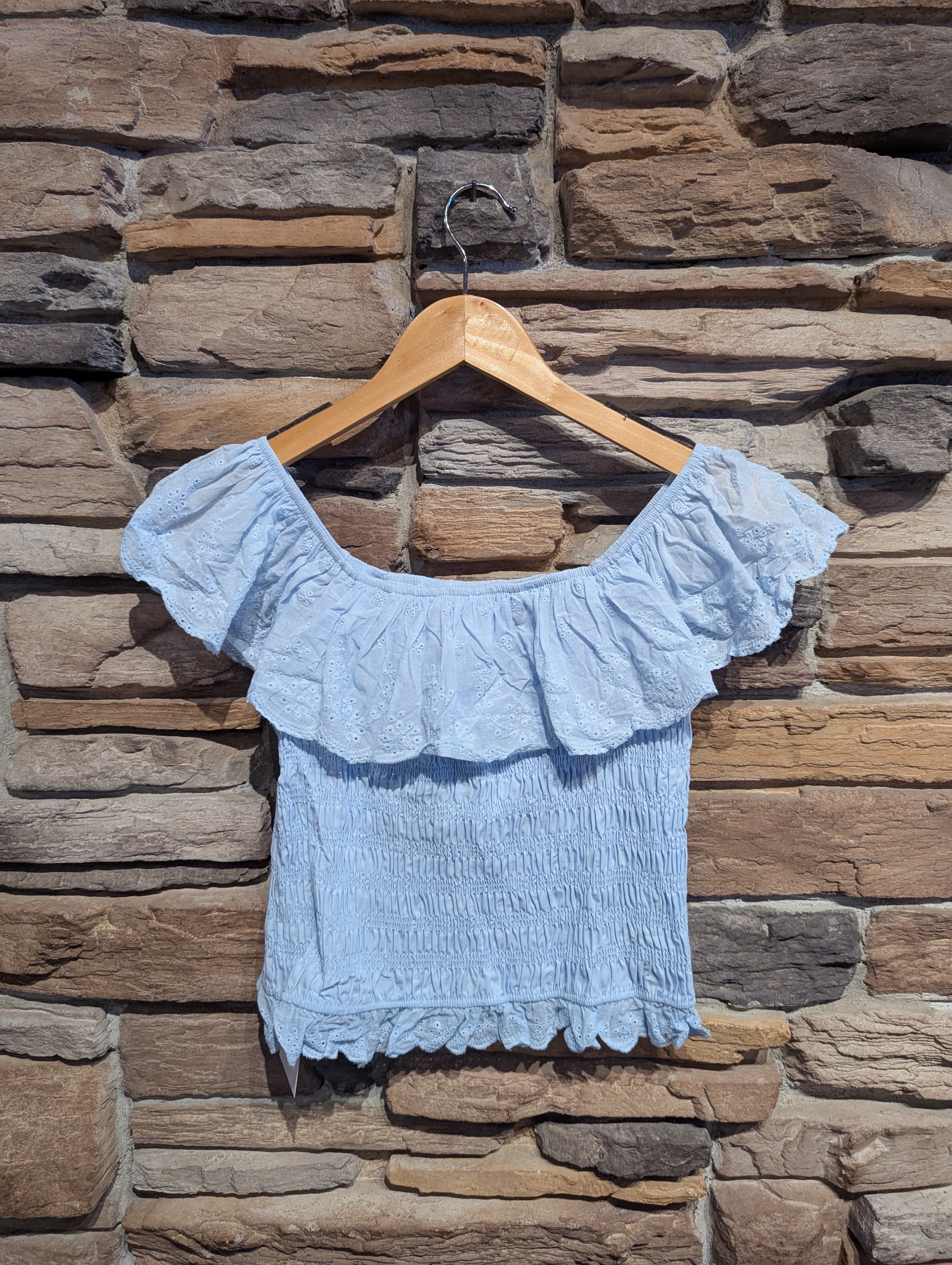 Love Letter Smocked Top