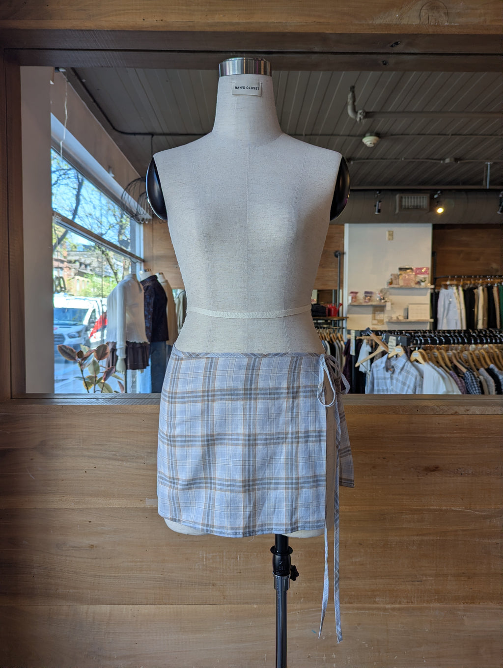 Camden Check Wrap Set