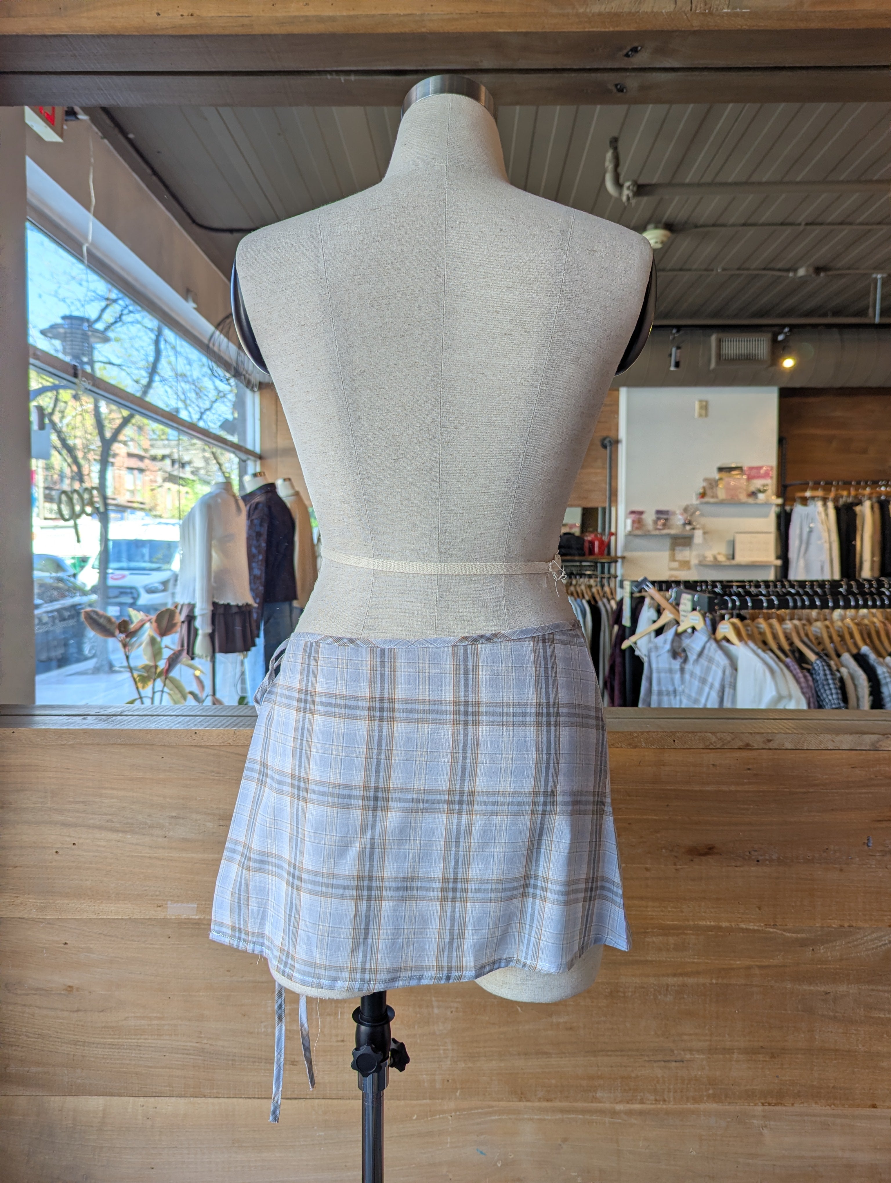Camden Check Wrap Set