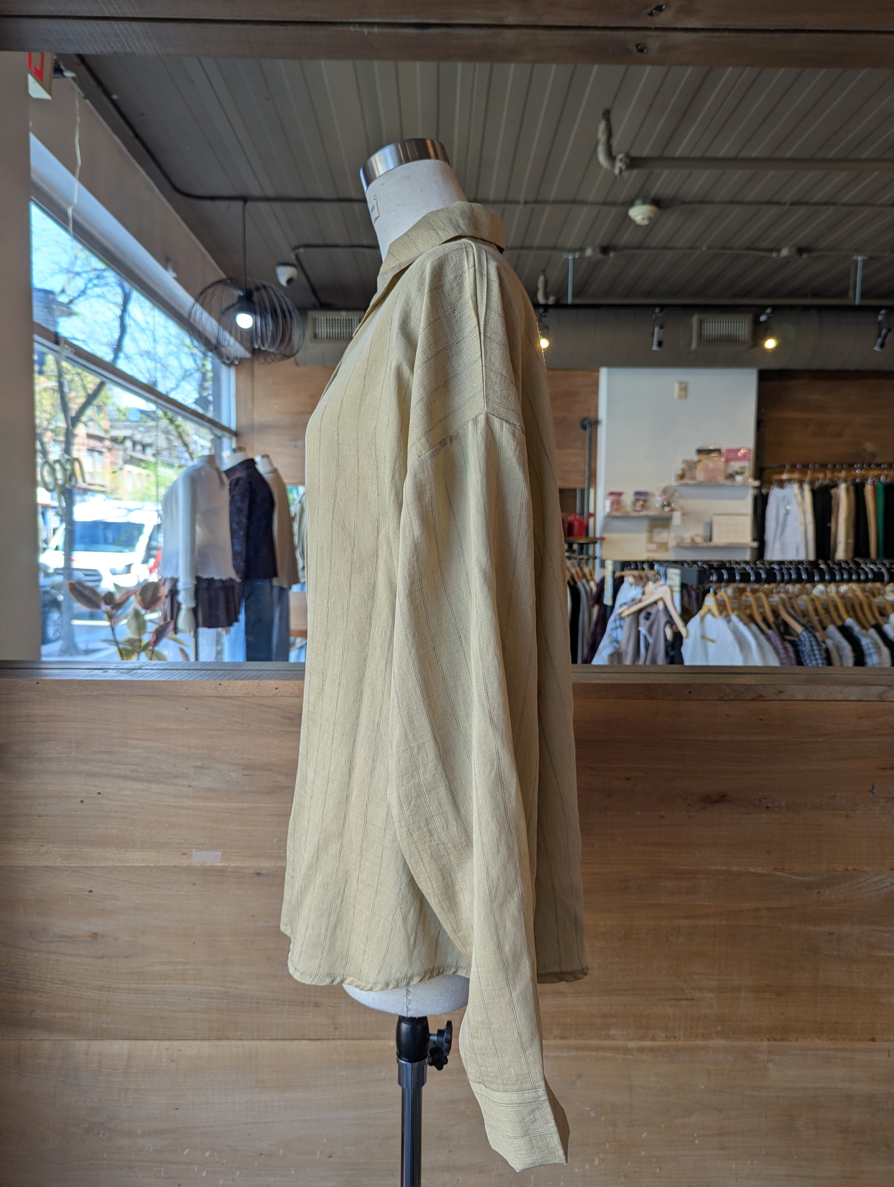 Golden Hour Oversized Button-Up