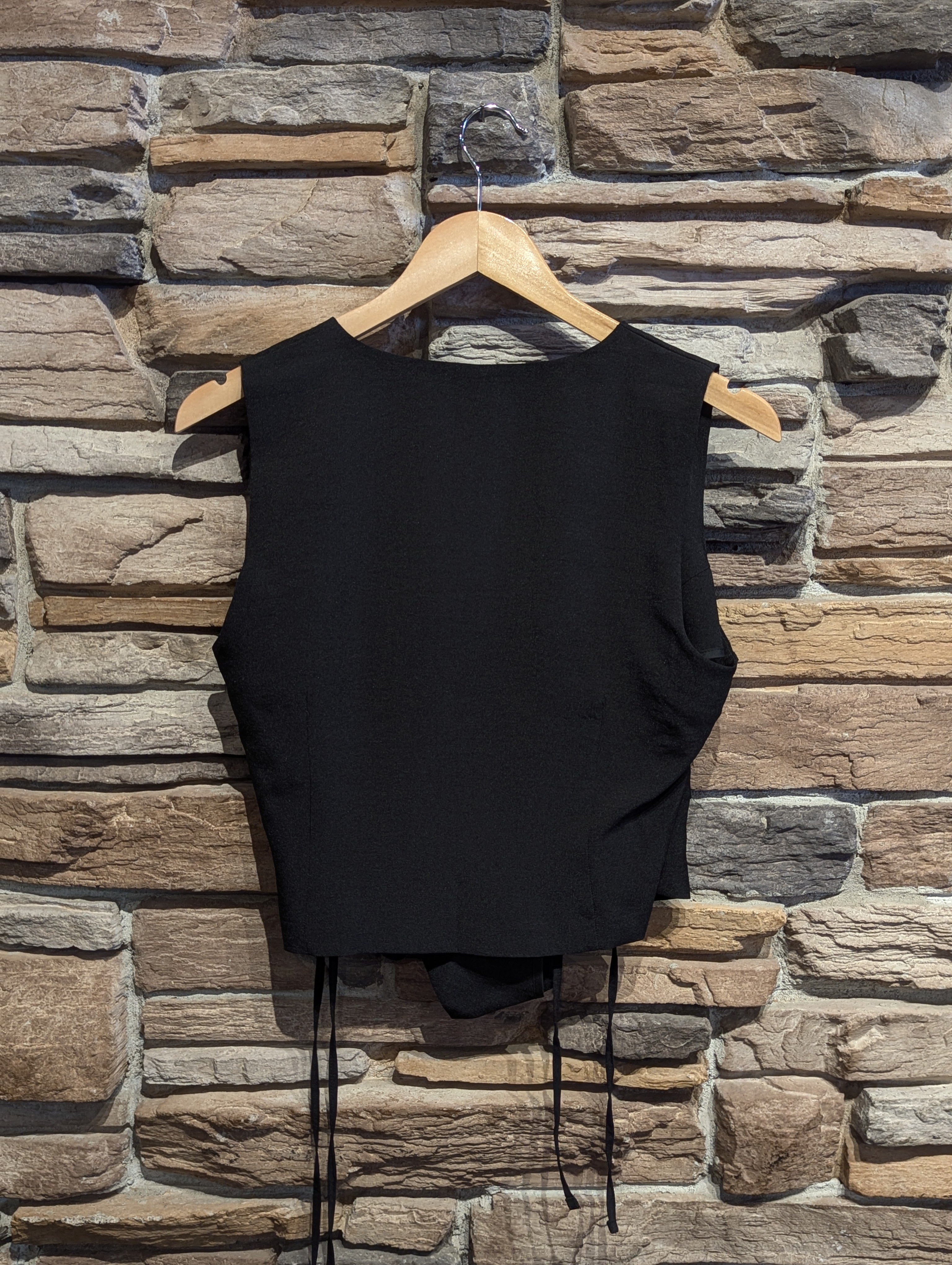 Soft Structure Wrap Top