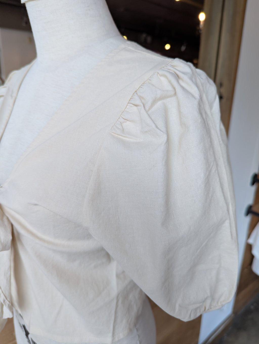 Heirloom Bow Blouse