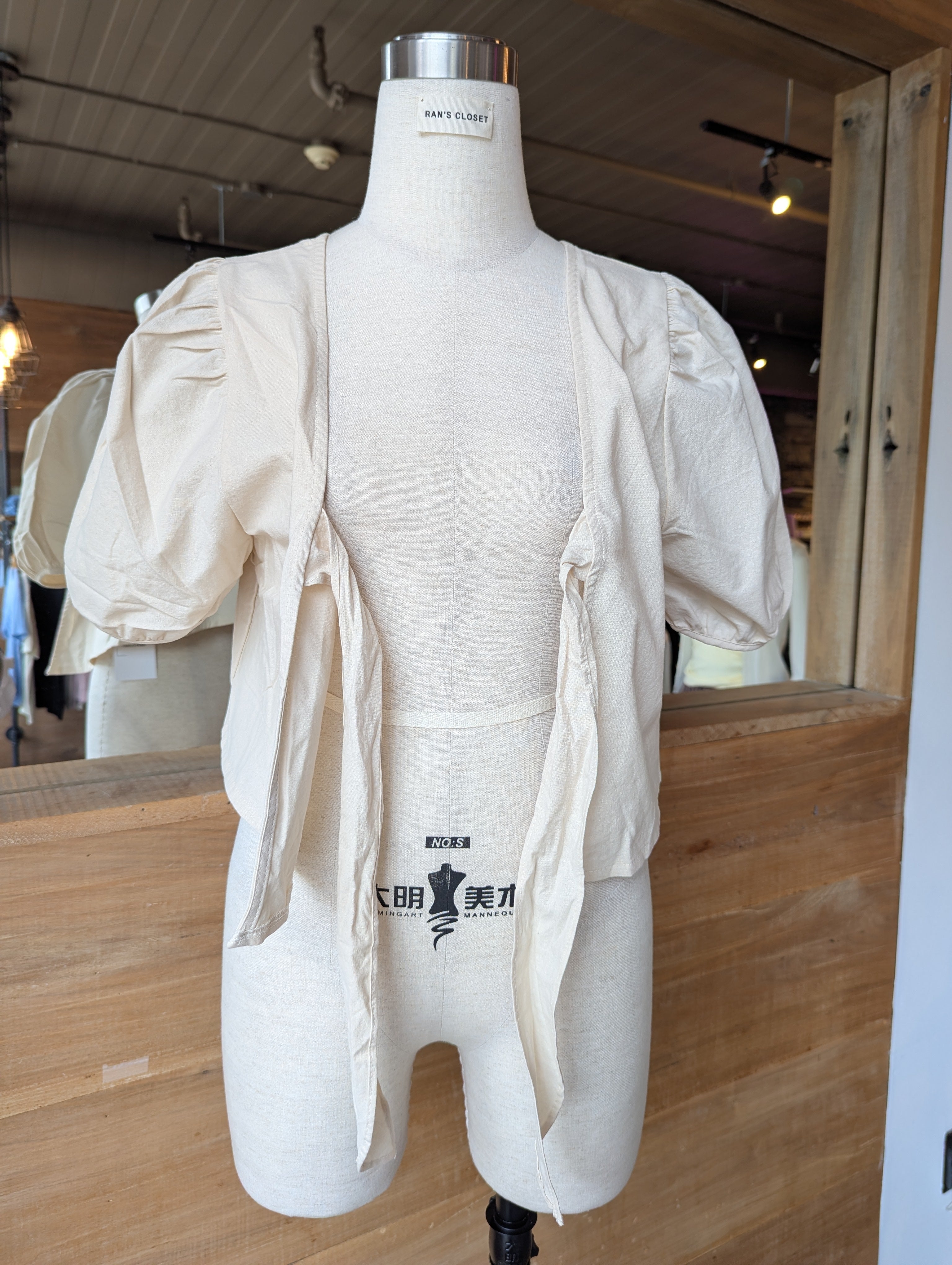 Heirloom Bow Blouse
