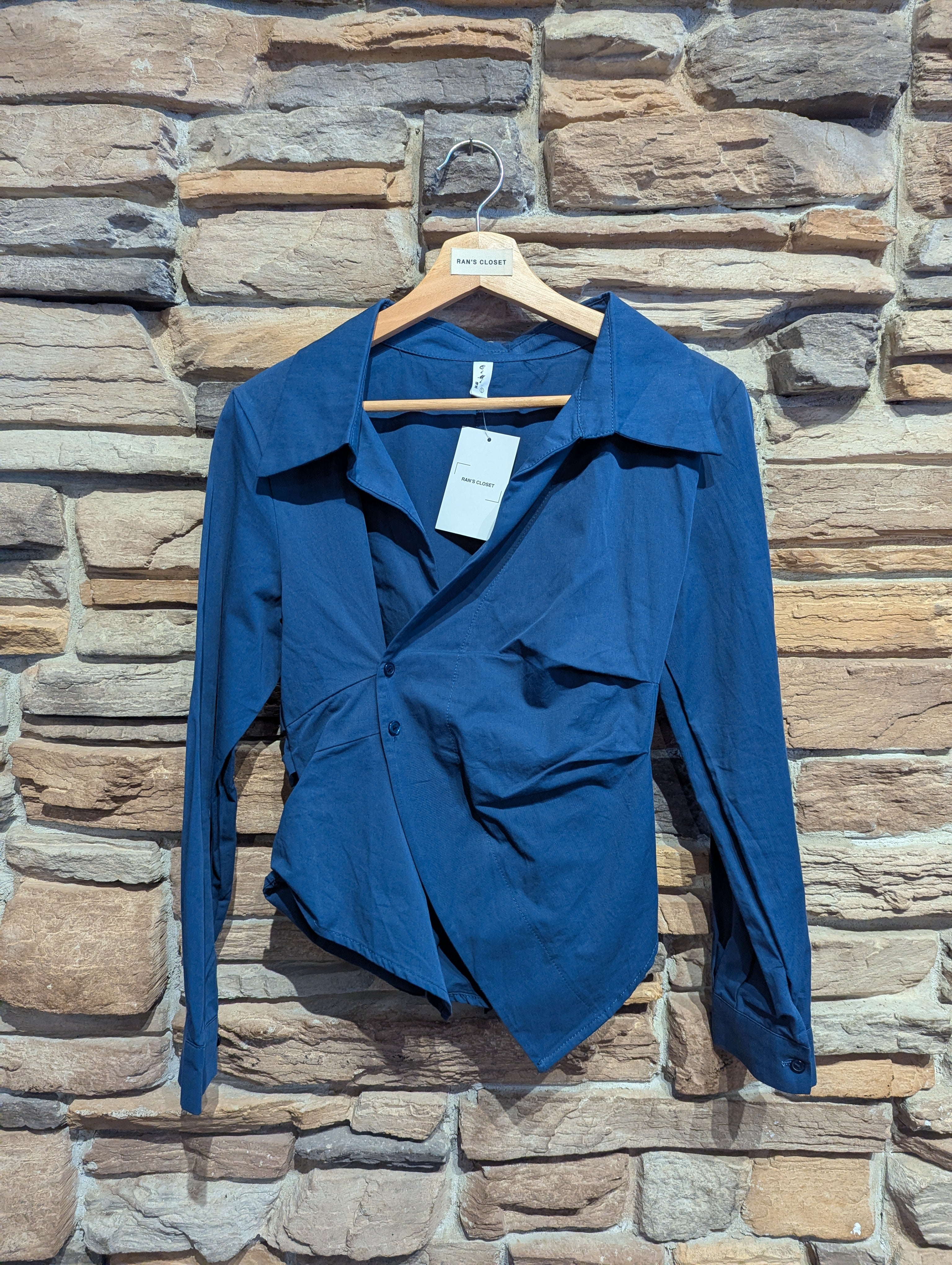 Gallery Wrap Blouse