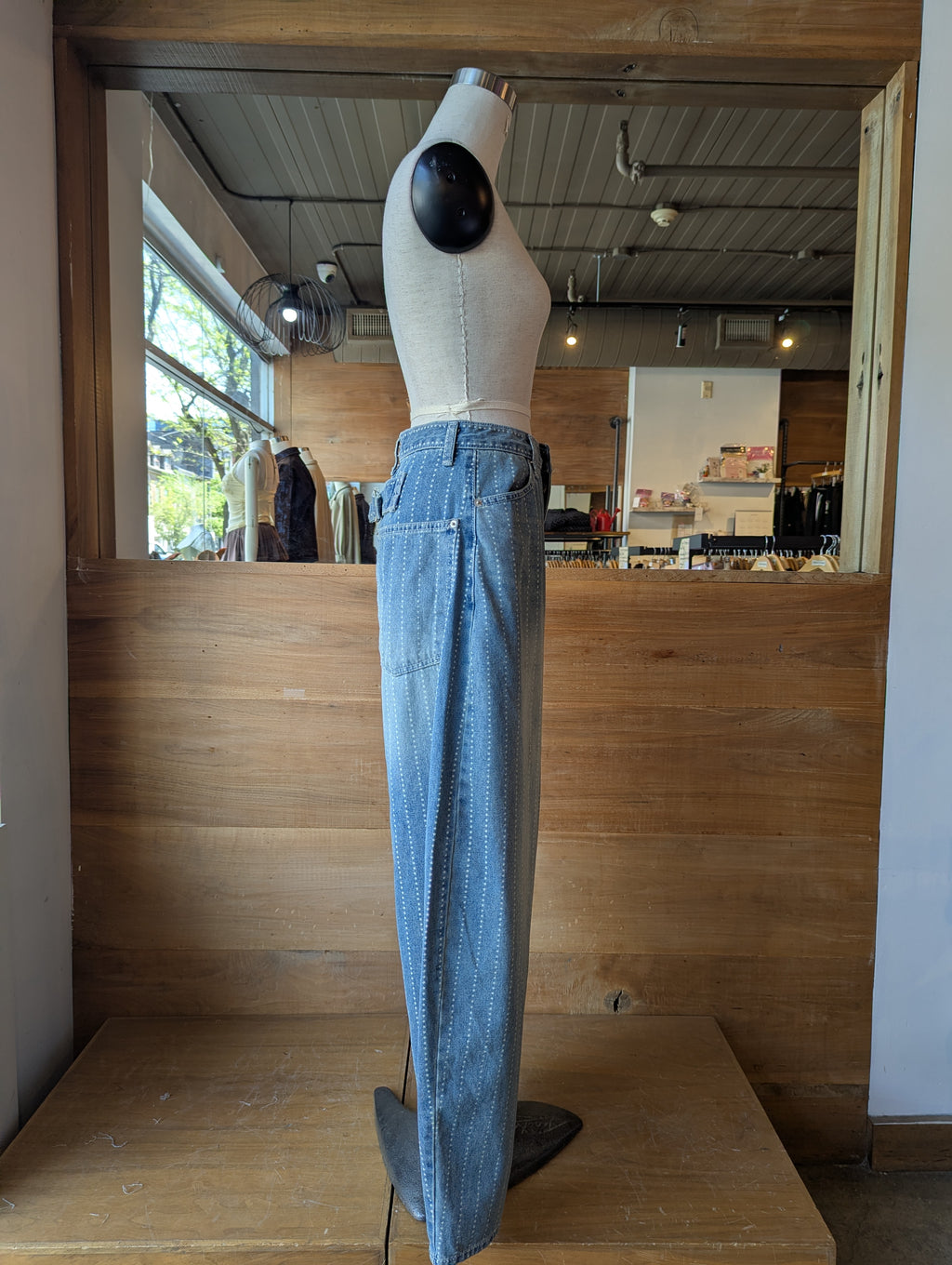 Starry Night Barrel Jeans
