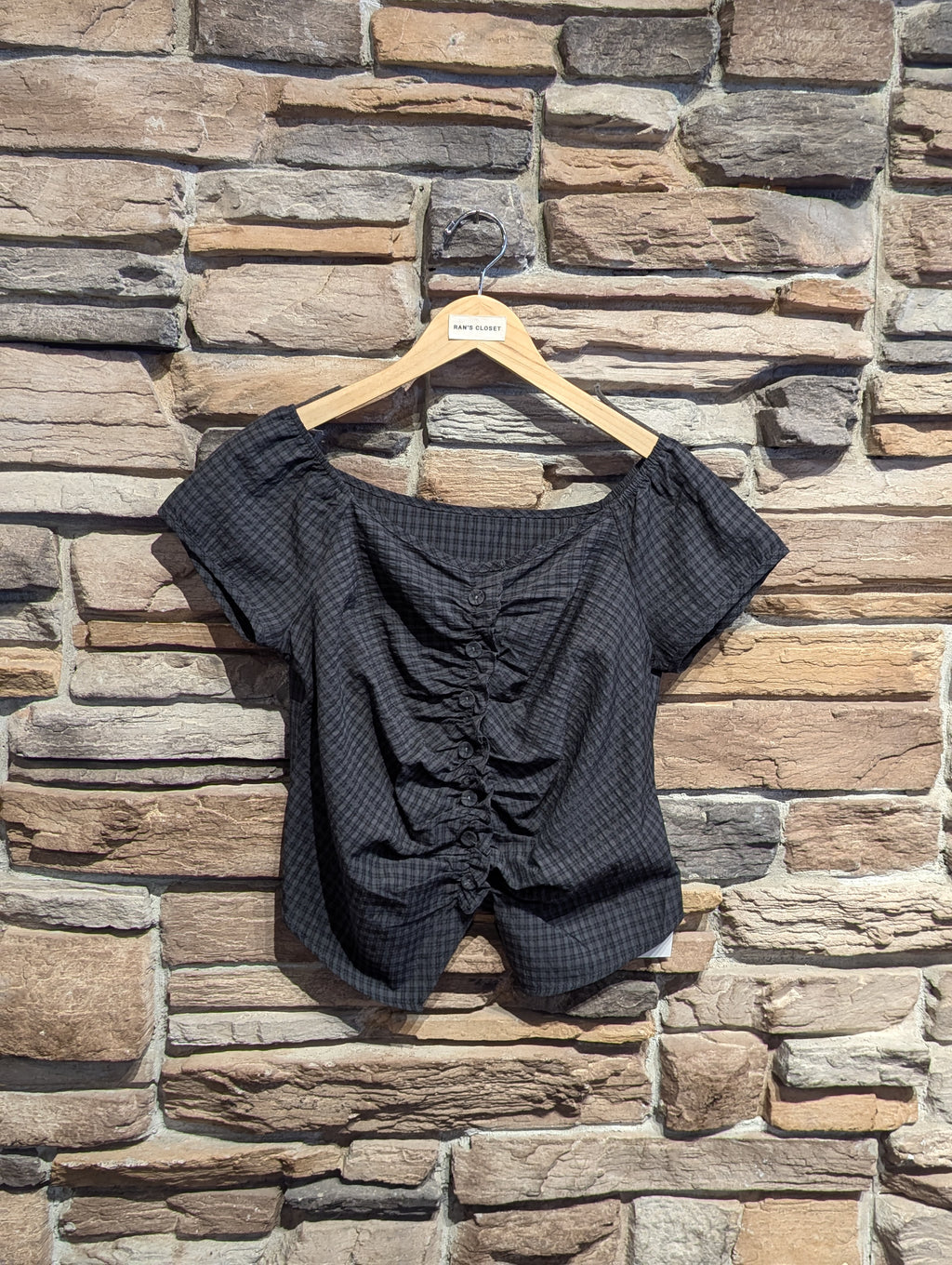Summer Sonnet Front Ruffle Blouse
