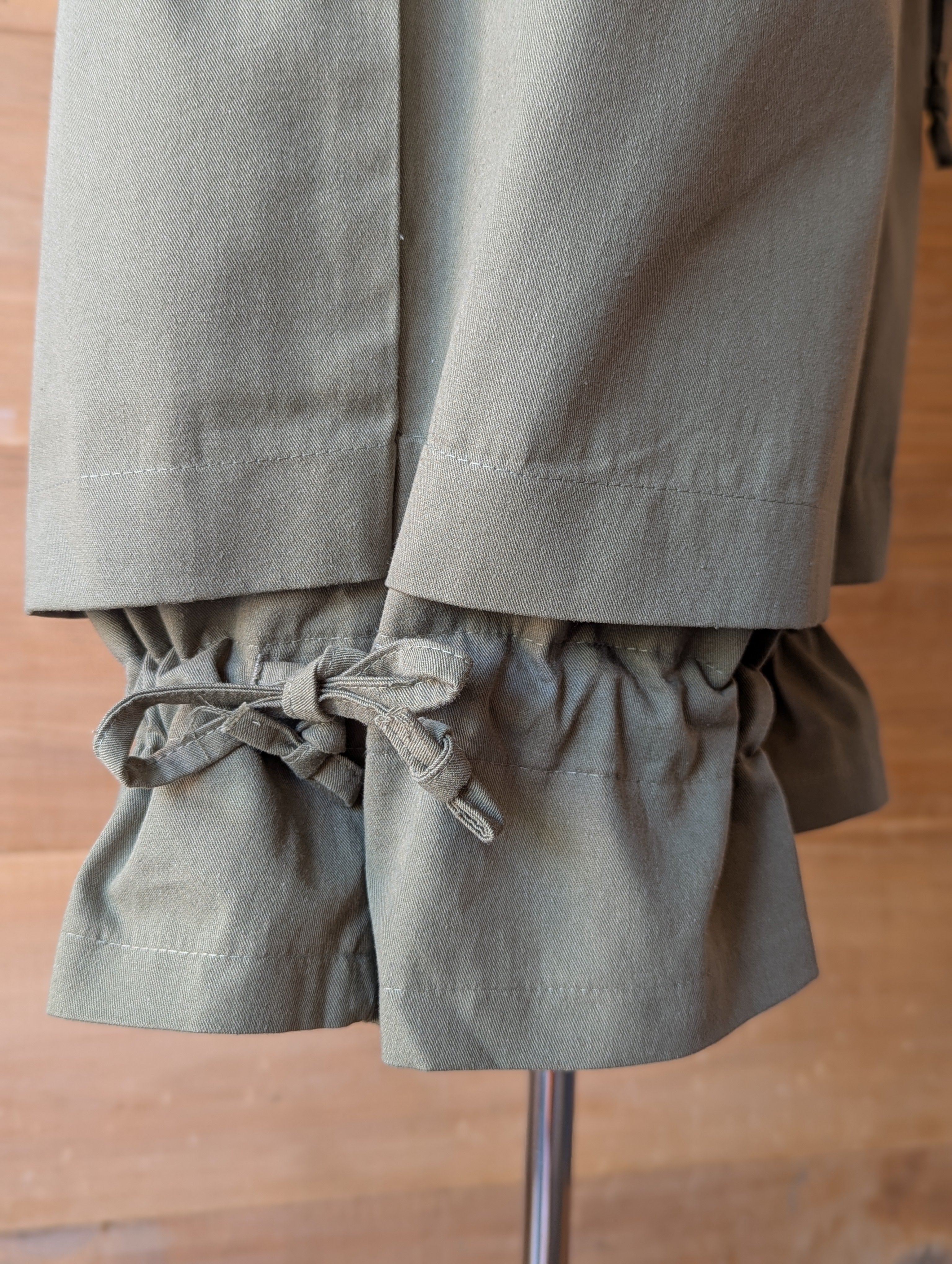 Olive Breeze Drawstring Utility Bloomer Short