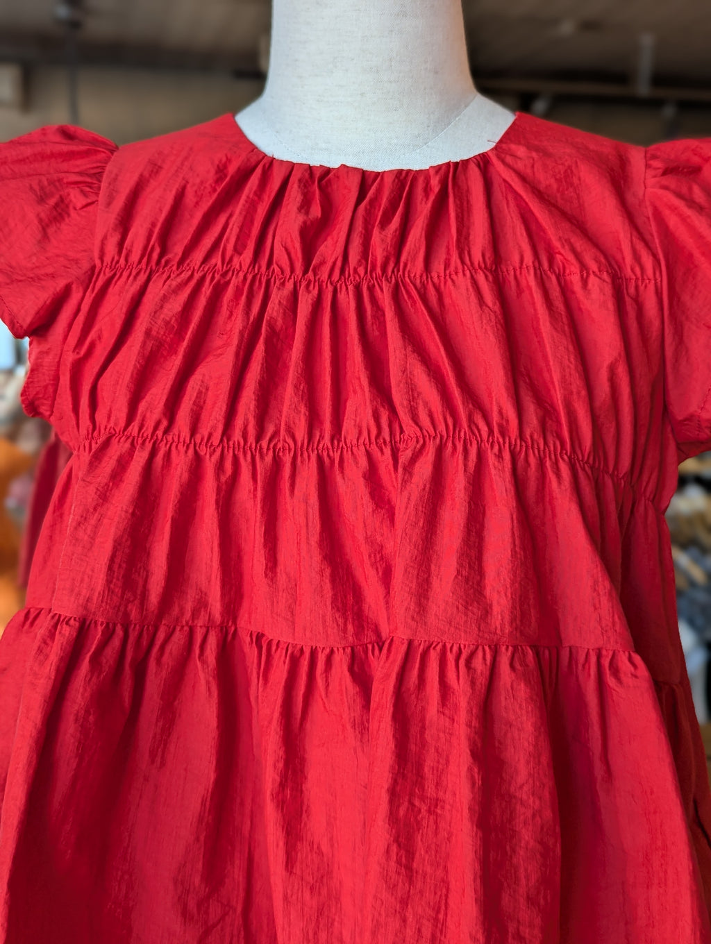 Pretty Please Tiered Babydoll Top