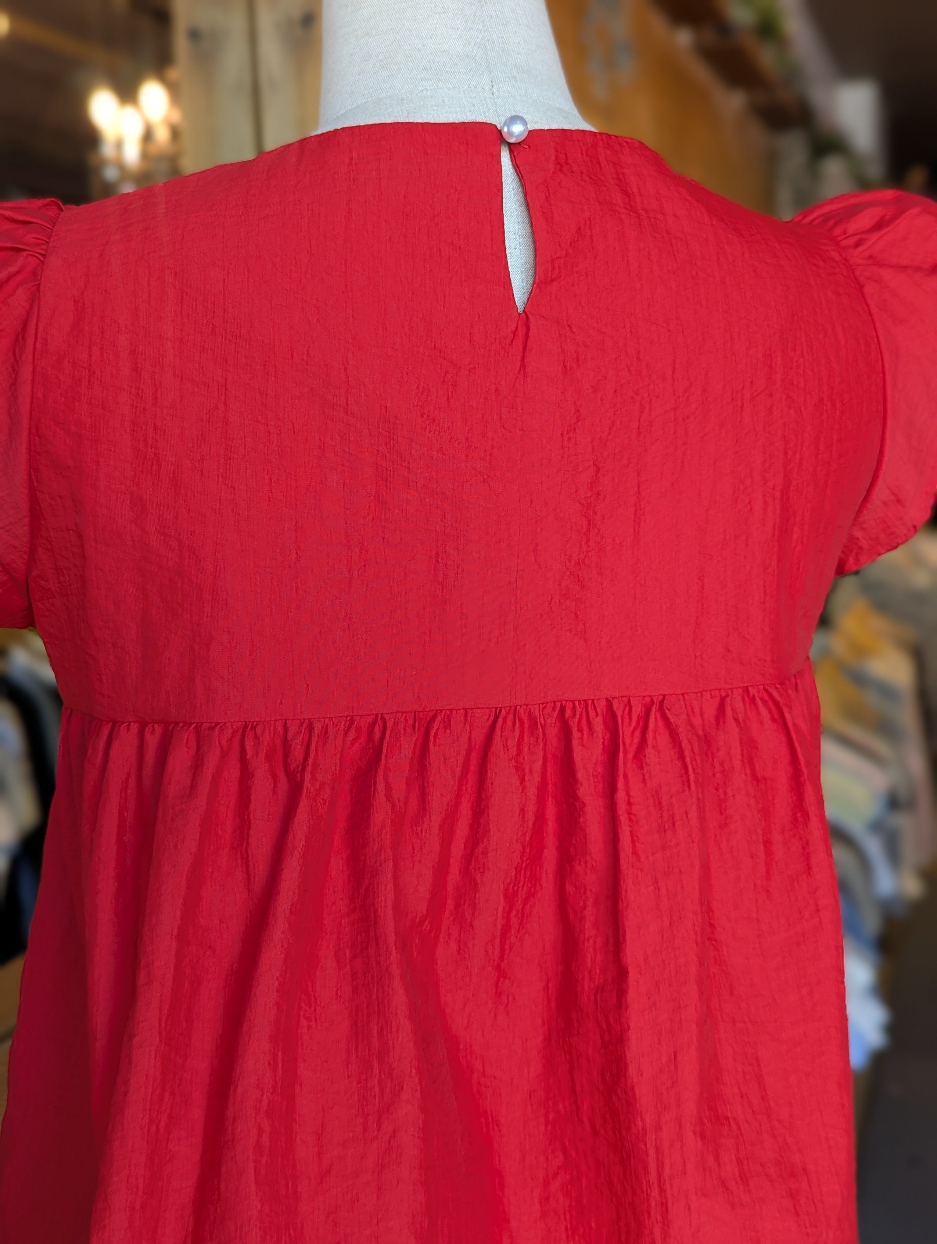 Pretty Please Tiered Babydoll Top