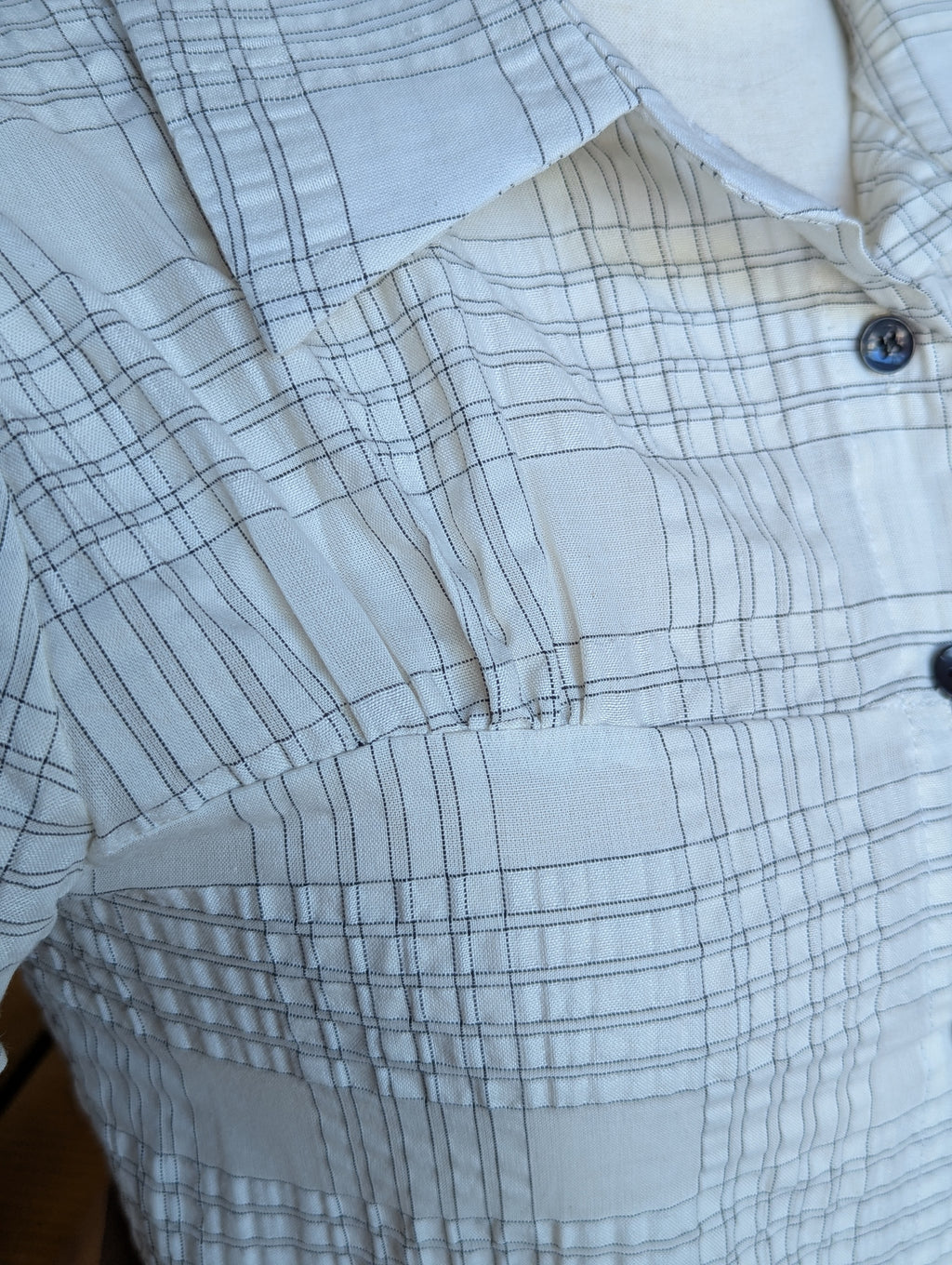 Bellevue Check Button-Up