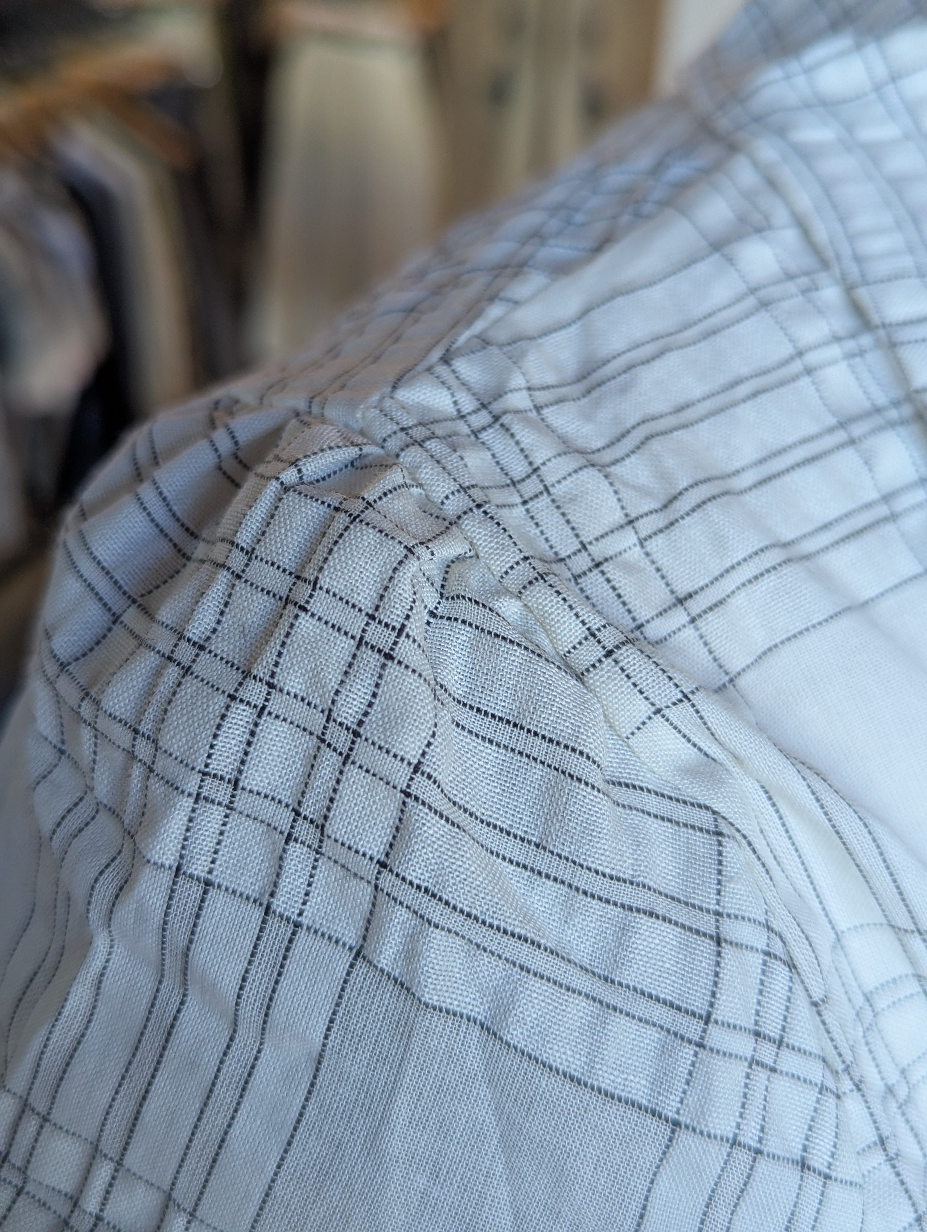 Bellevue Check Button-Up