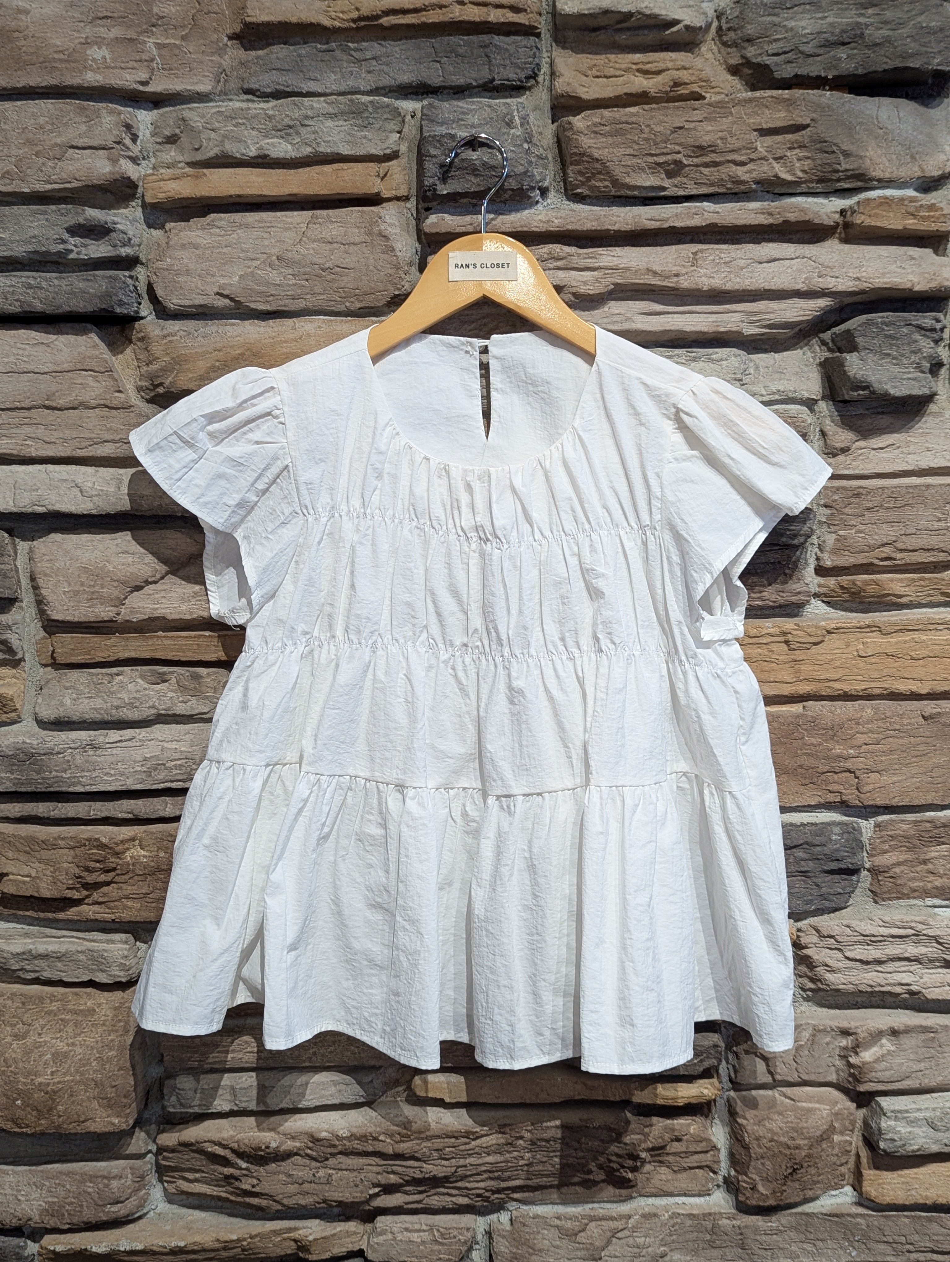 Pretty Please Tiered Babydoll Top