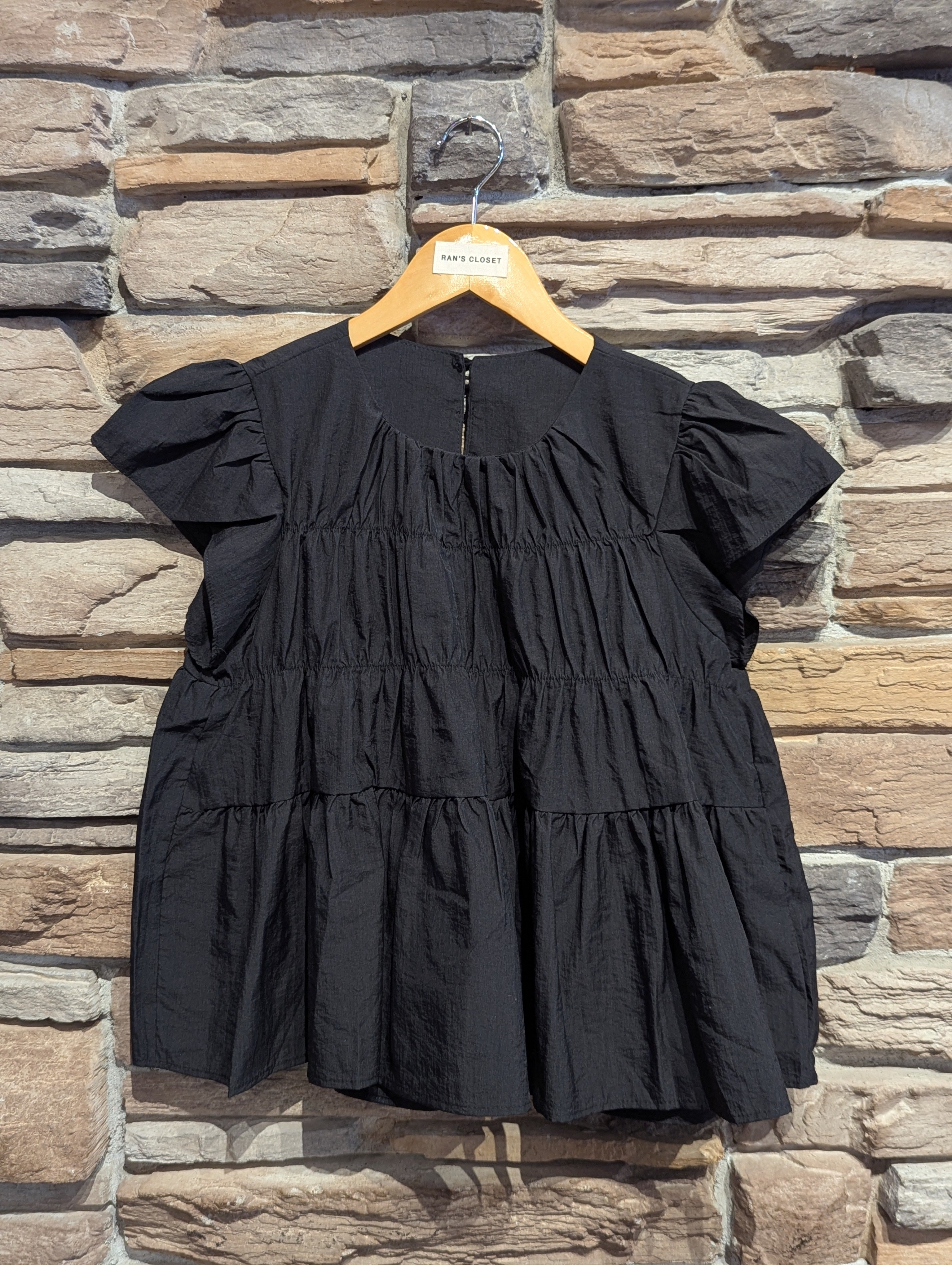 Pretty Please Tiered Babydoll Top