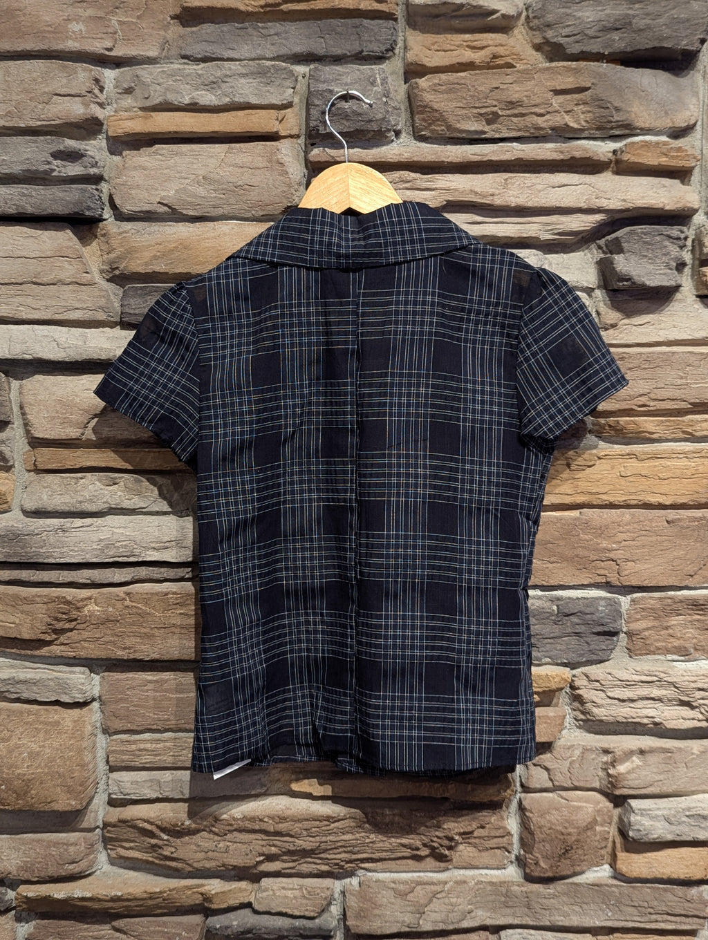 Bellevue Check Button-Up