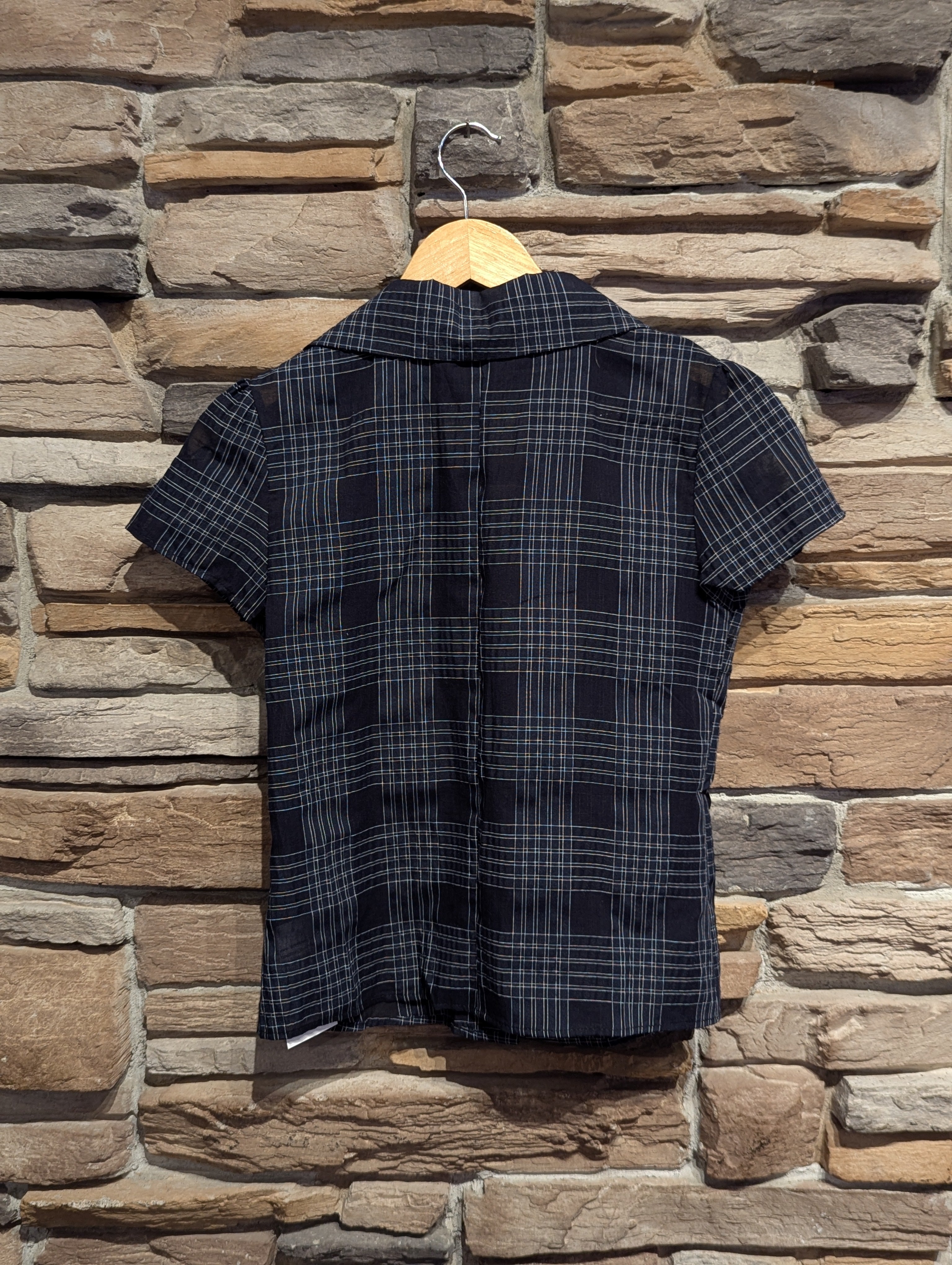 Bellevue Check Button-Up
