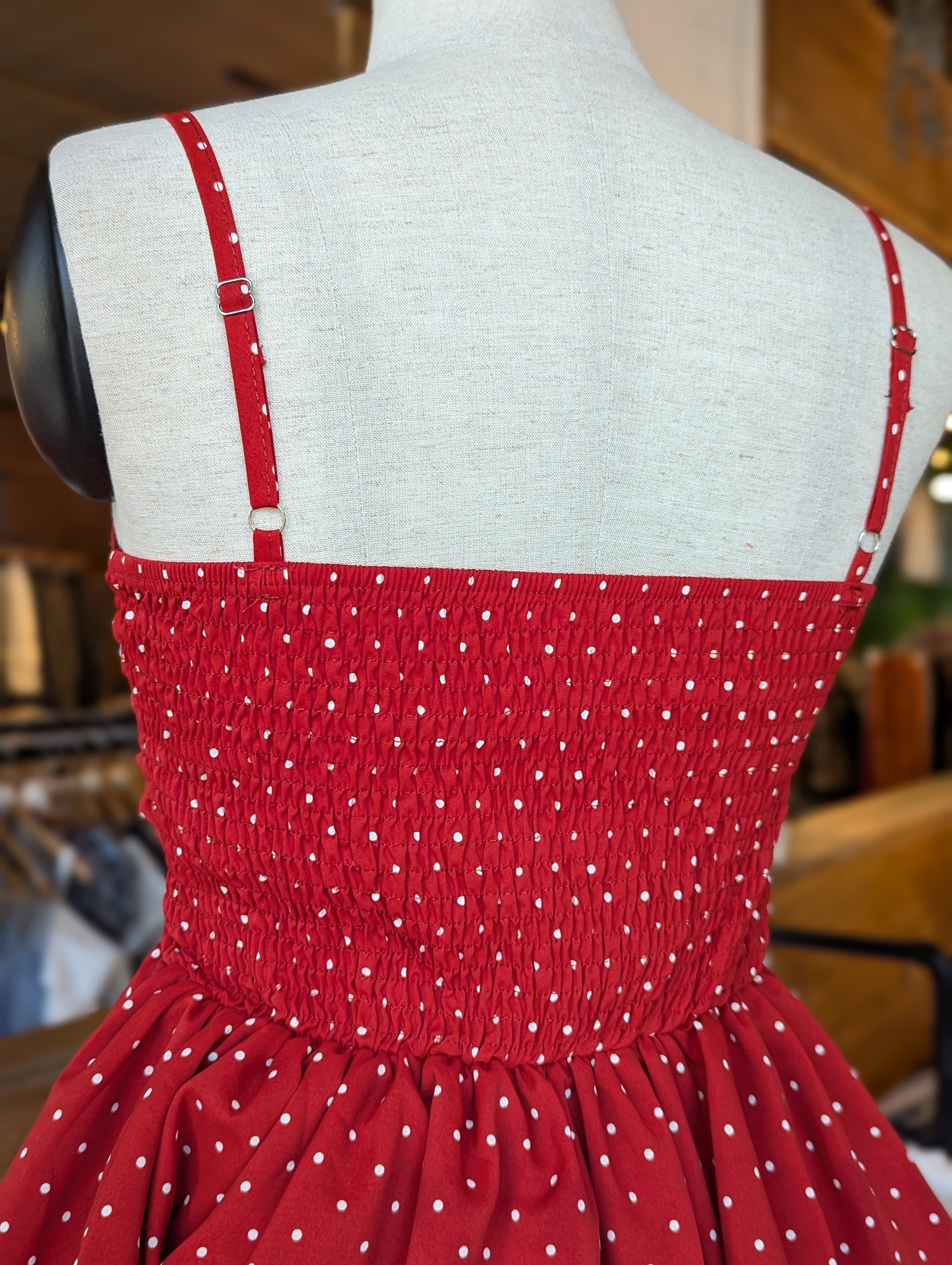 Darling Dot Bubble Top