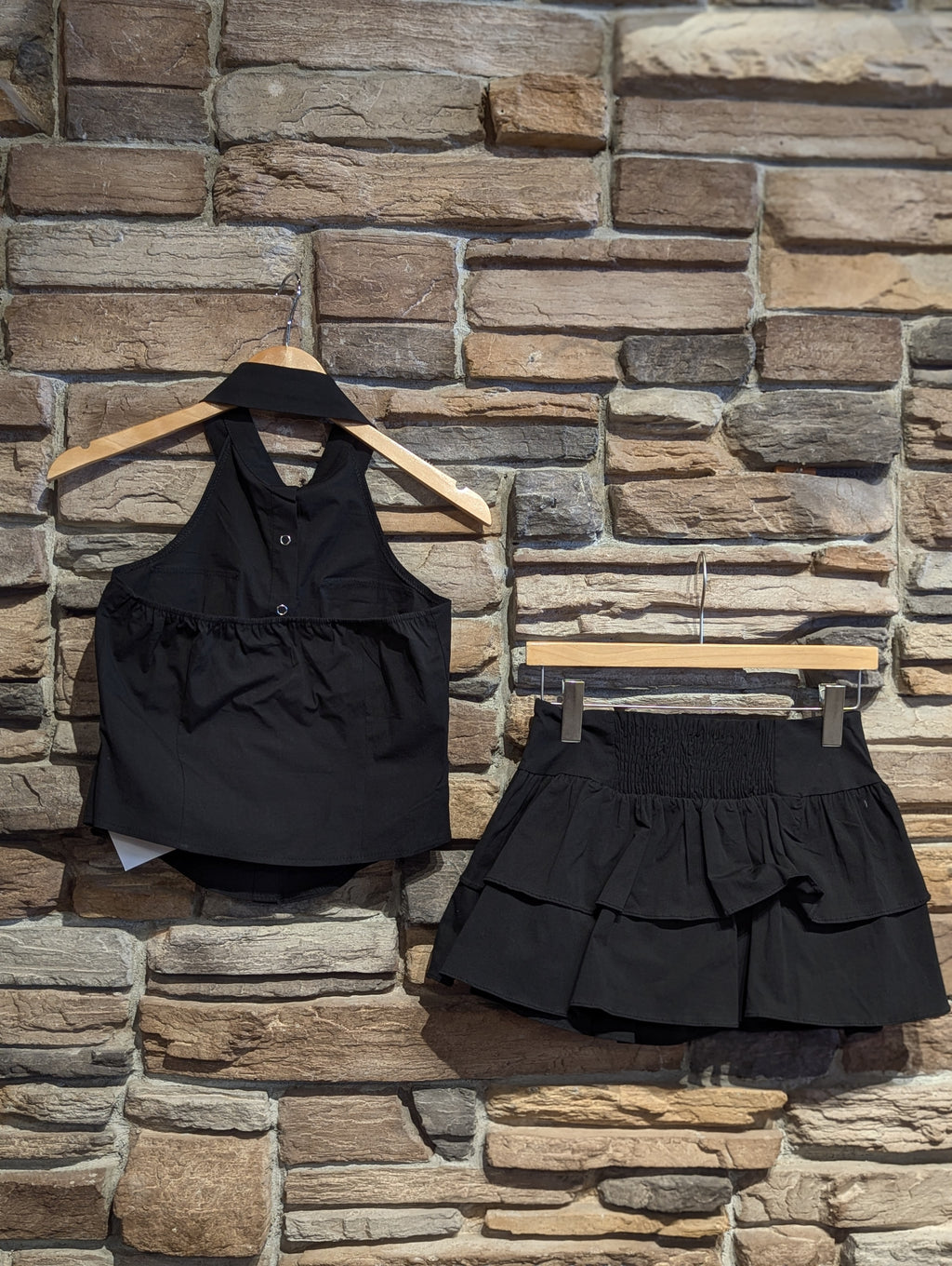 Sunday Brunch Halter Top and Skirt Set