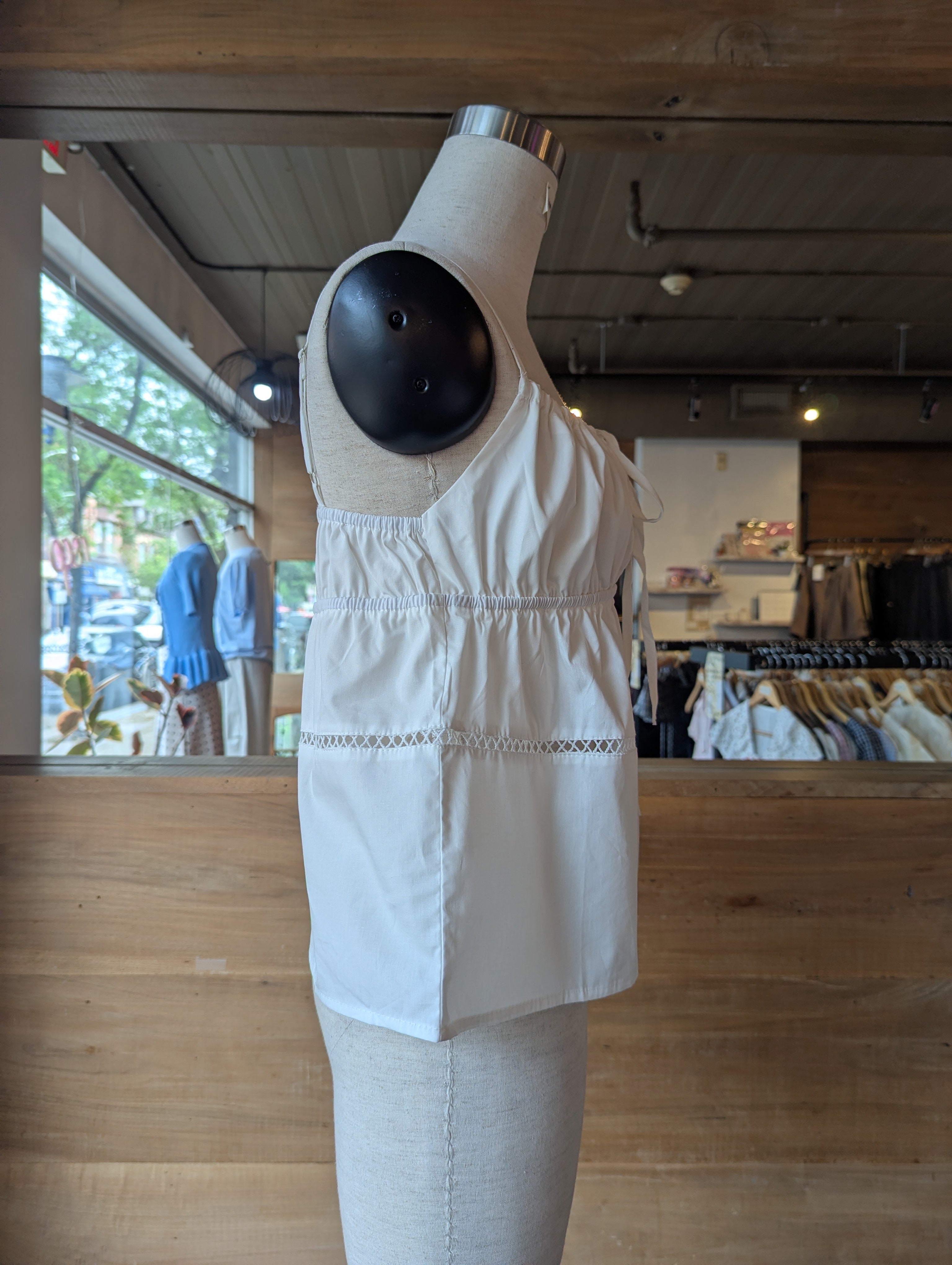 Summer Sonnet Front-Tie Blouse