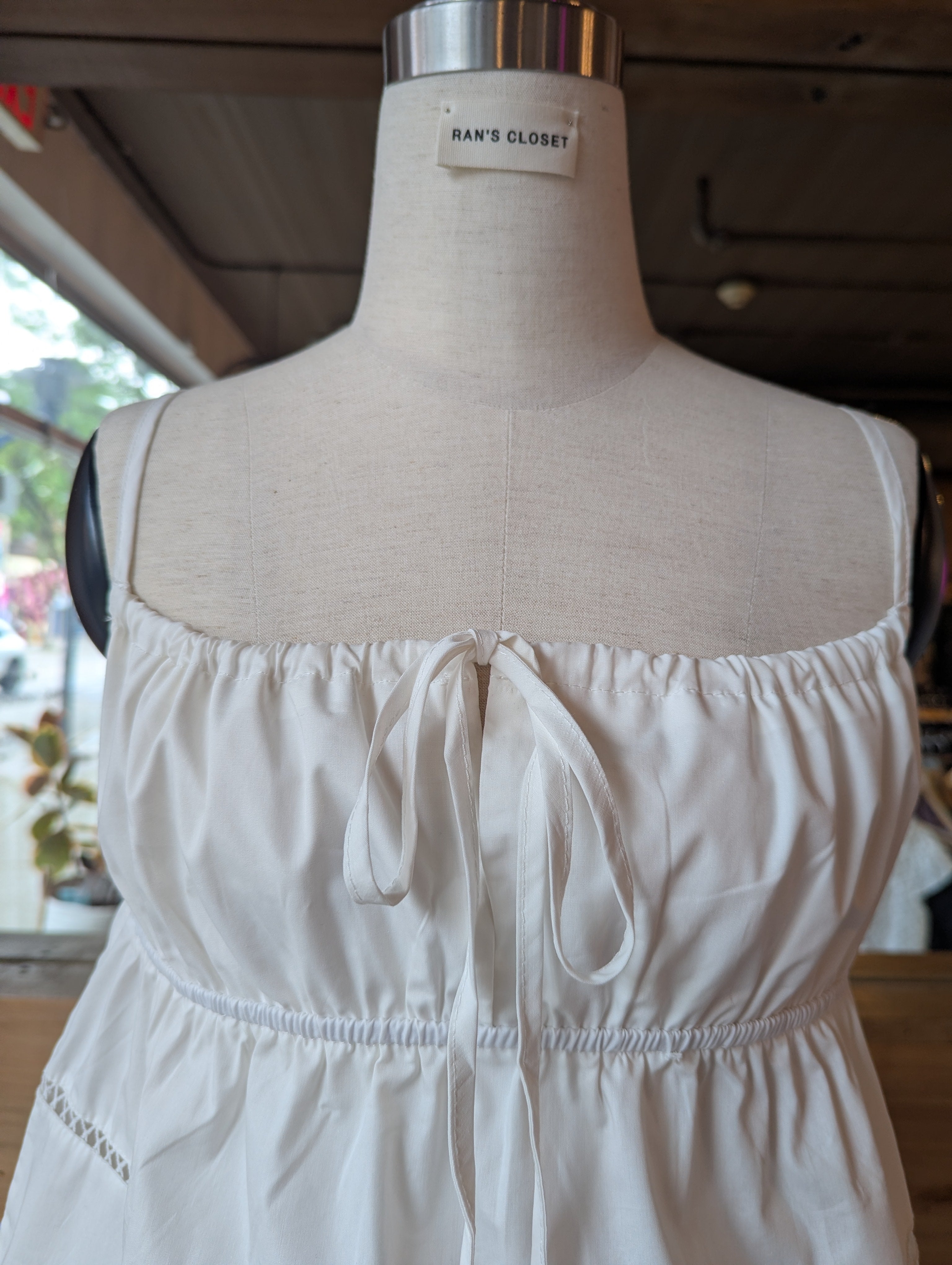 Summer Sonnet Front-Tie Blouse