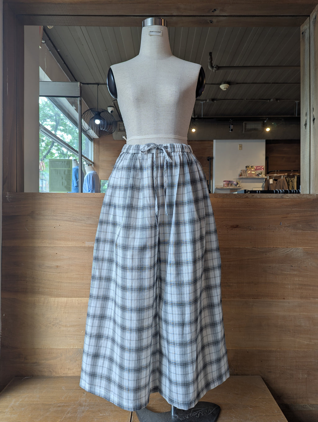 Kingsley Check Culotte