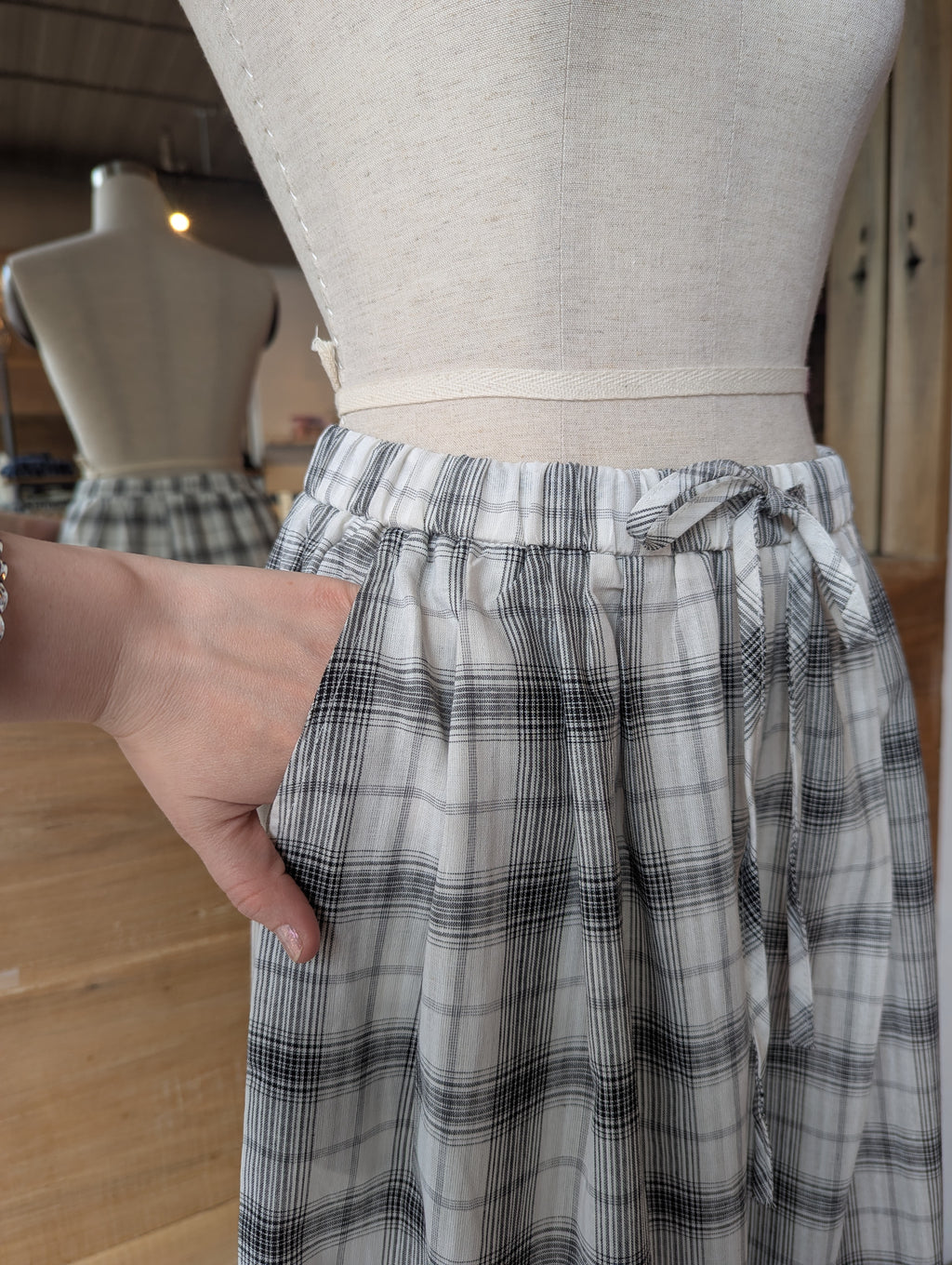 Kingsley Check Culotte