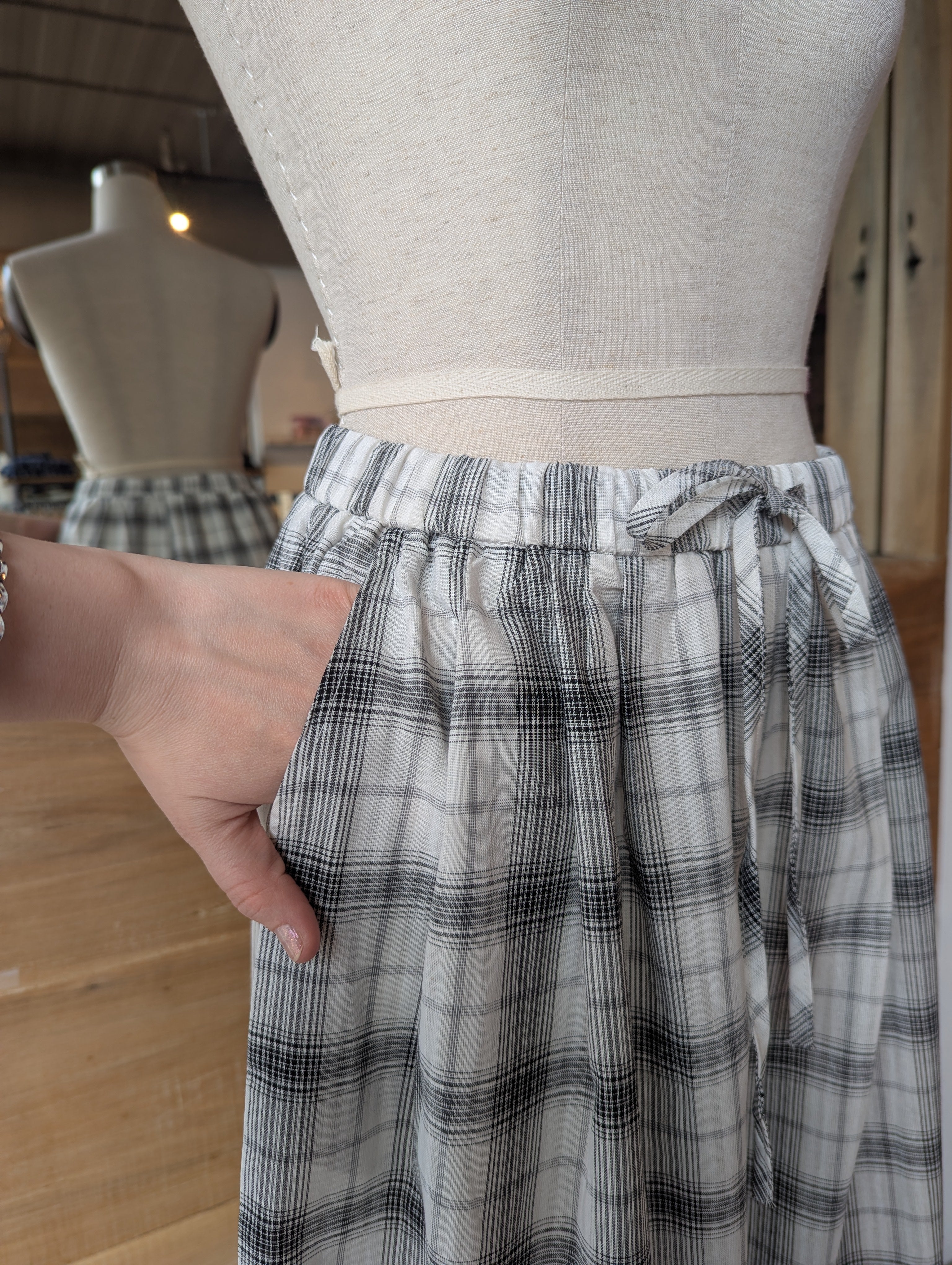 Kingsley Check Culotte