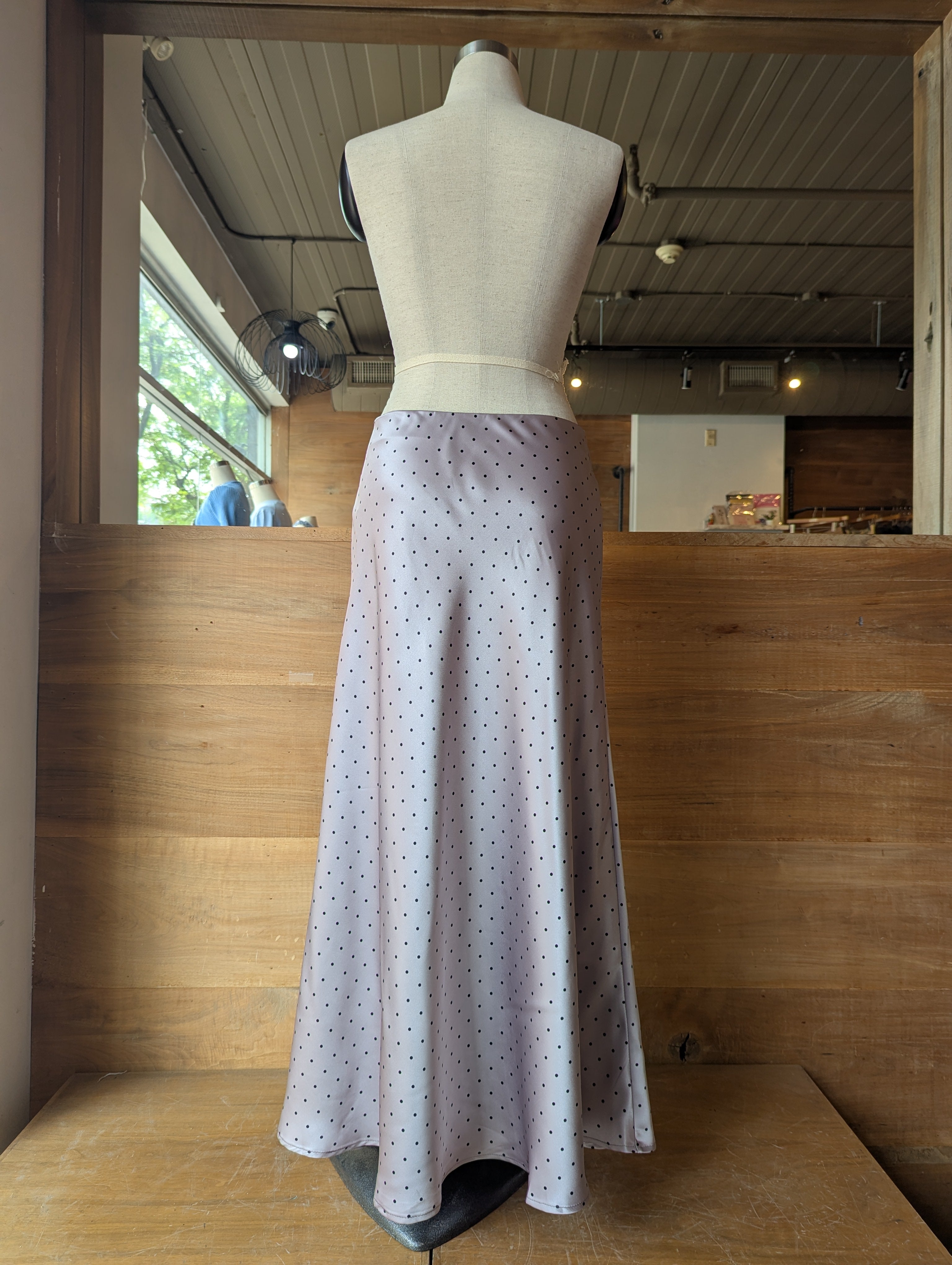 Rosalie Polka Dot Maxi Skirt