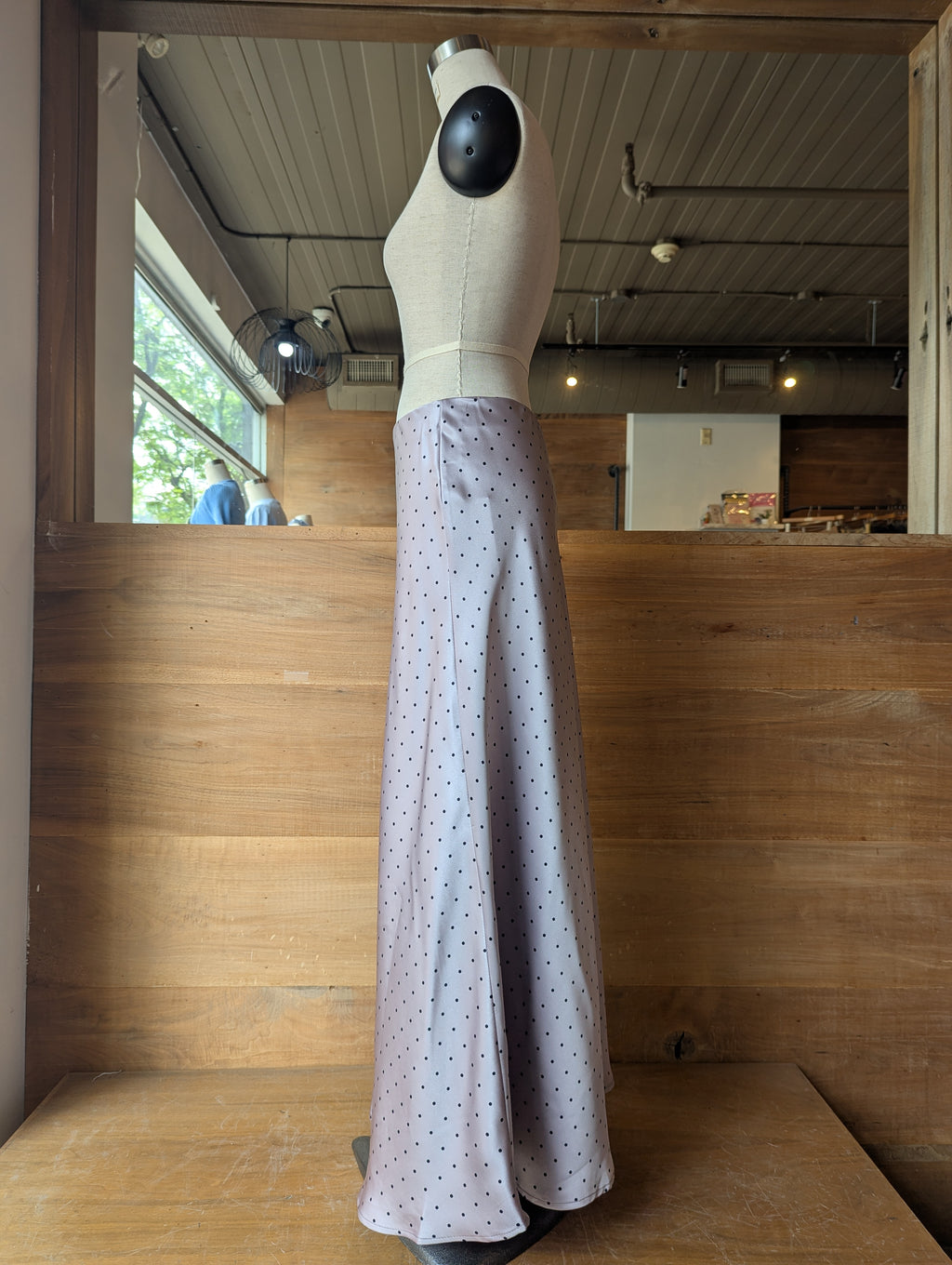 Rosalie Polka Dot Maxi Skirt