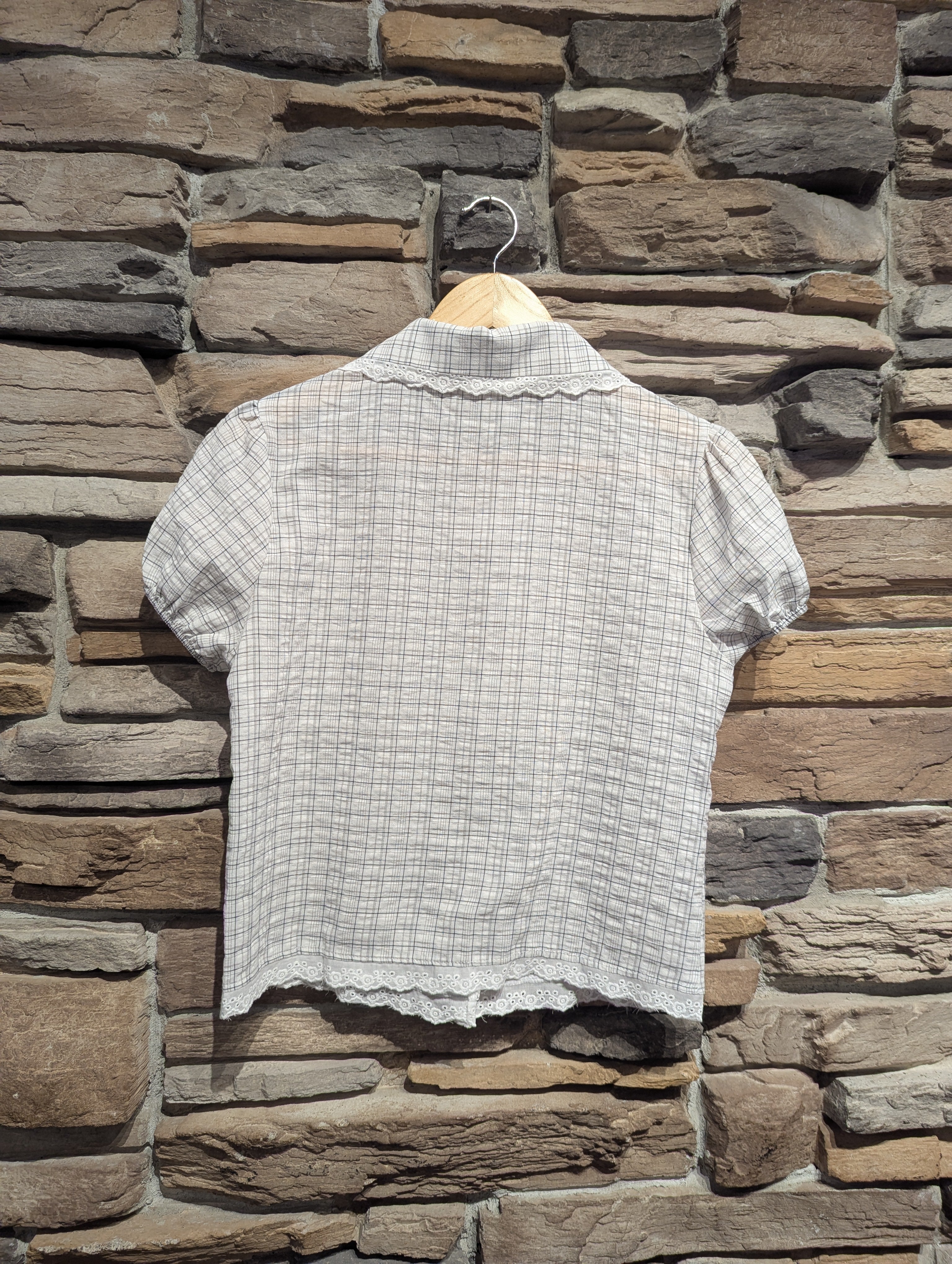 Storybook Romance plaid Top