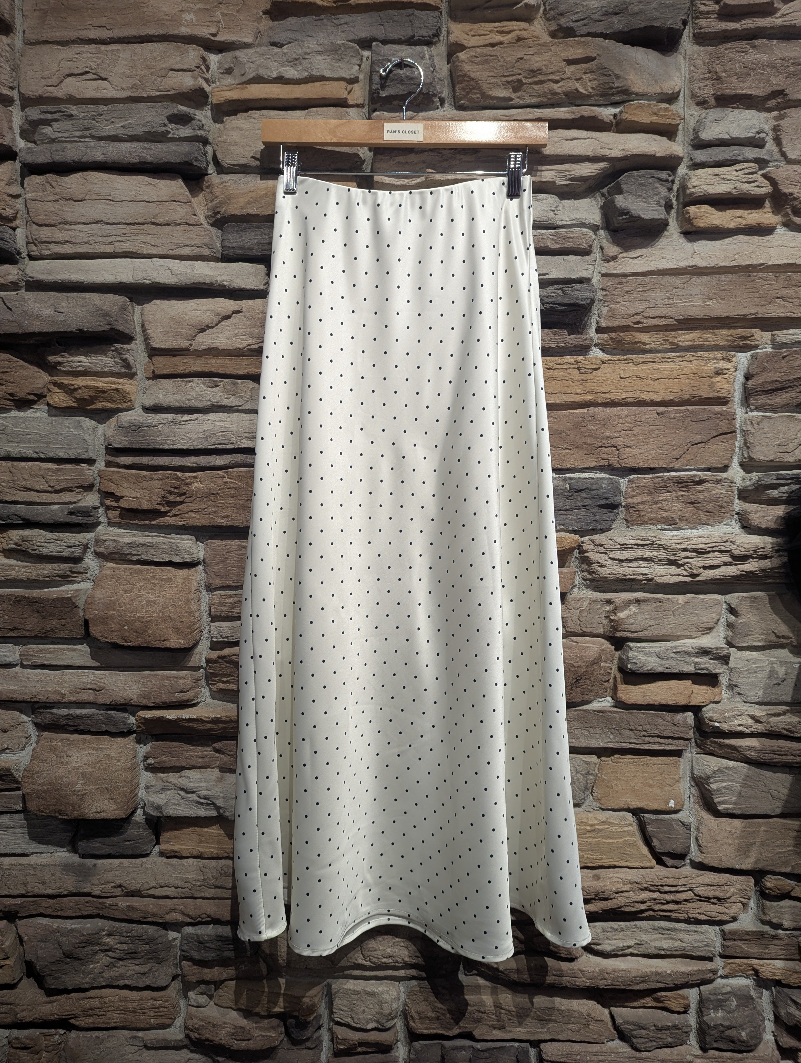 Rosalie Polka Dot Maxi Skirt