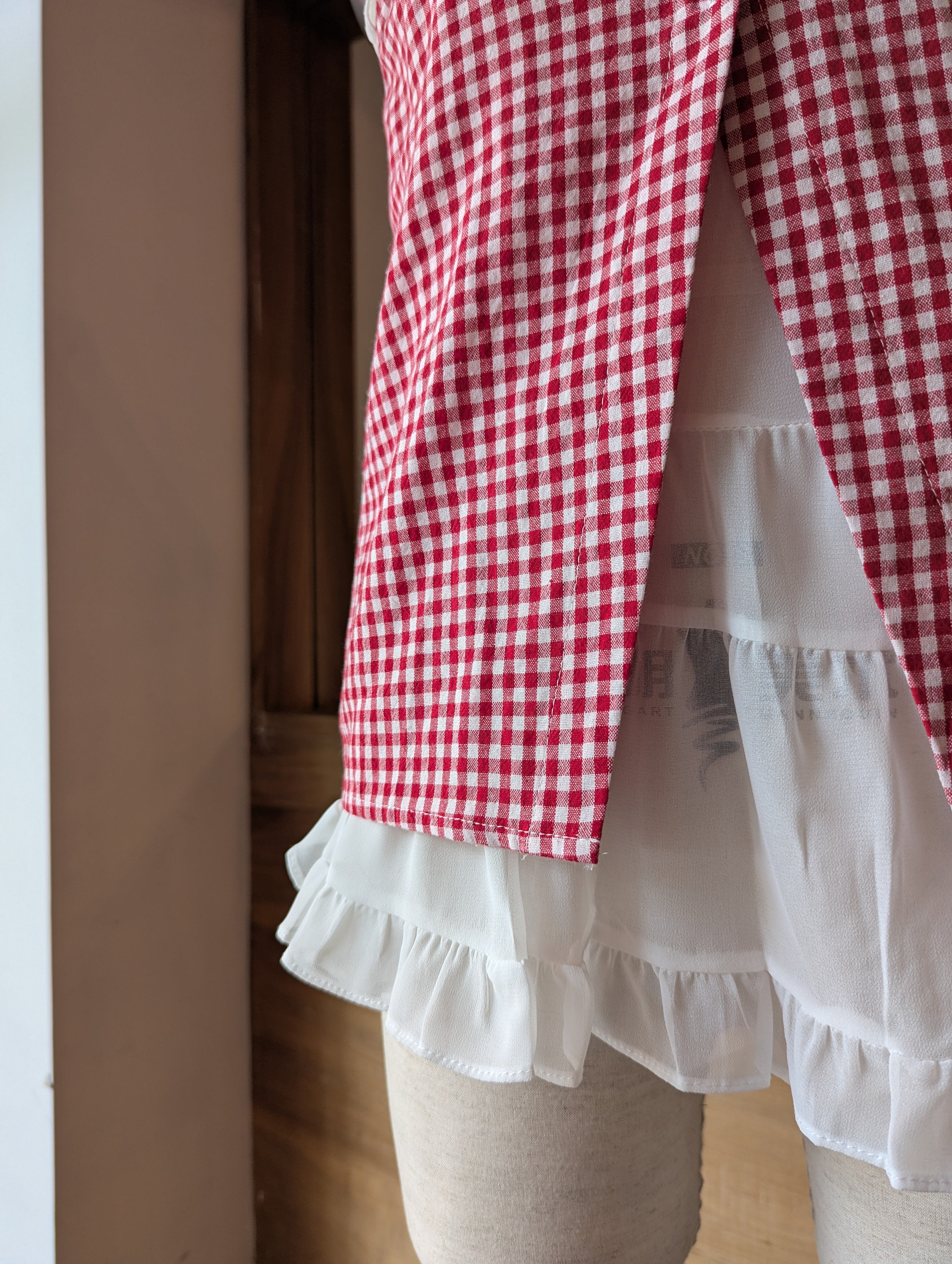 Picnic Daydream Layered Gingham Tank Top