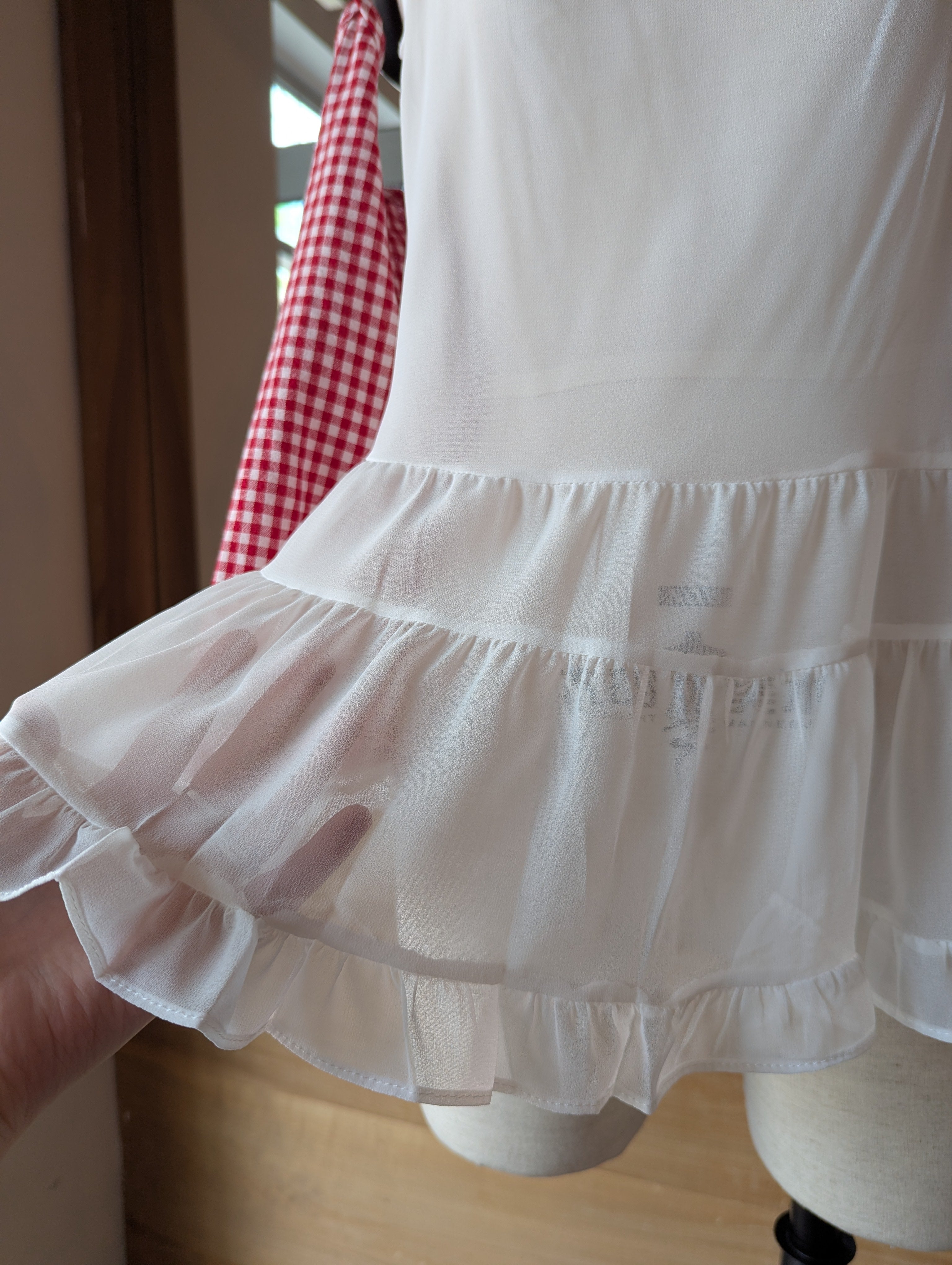 Picnic Daydream Layered Gingham Tank Top