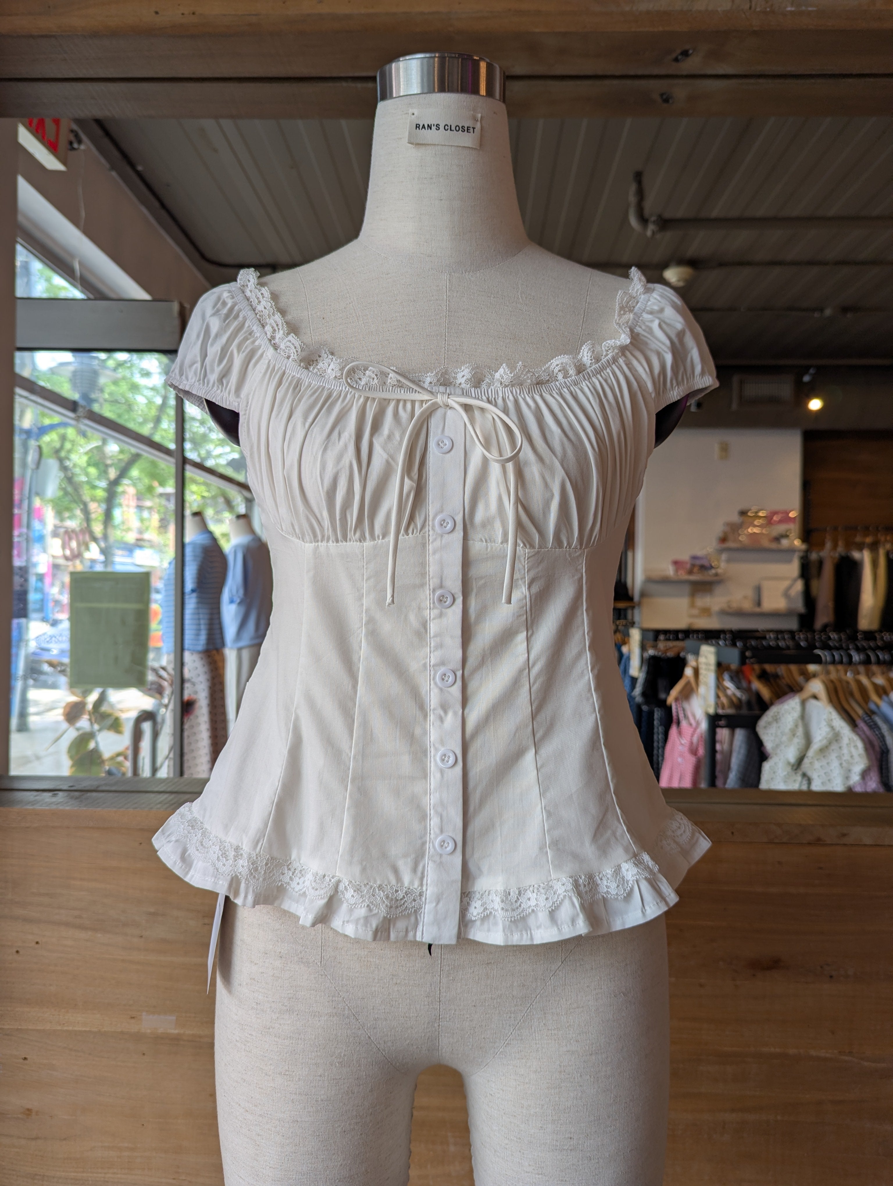 Meadow Breeze Milkmaid Top