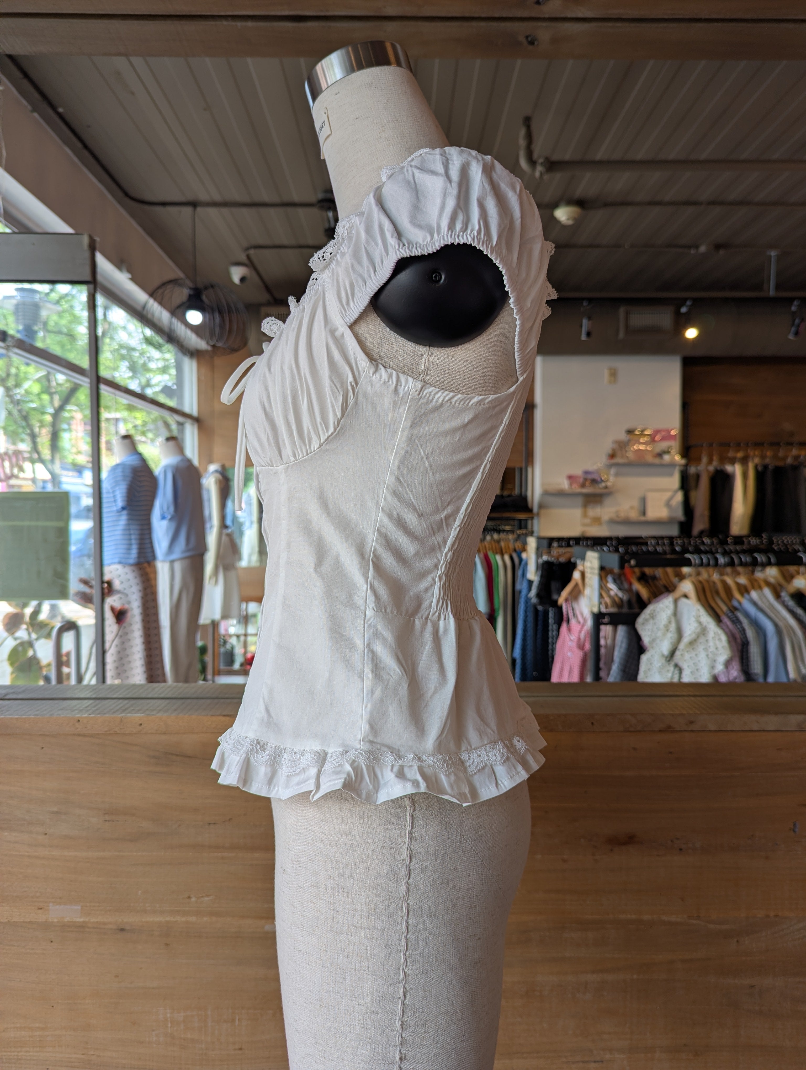 Meadow Breeze Milkmaid Top