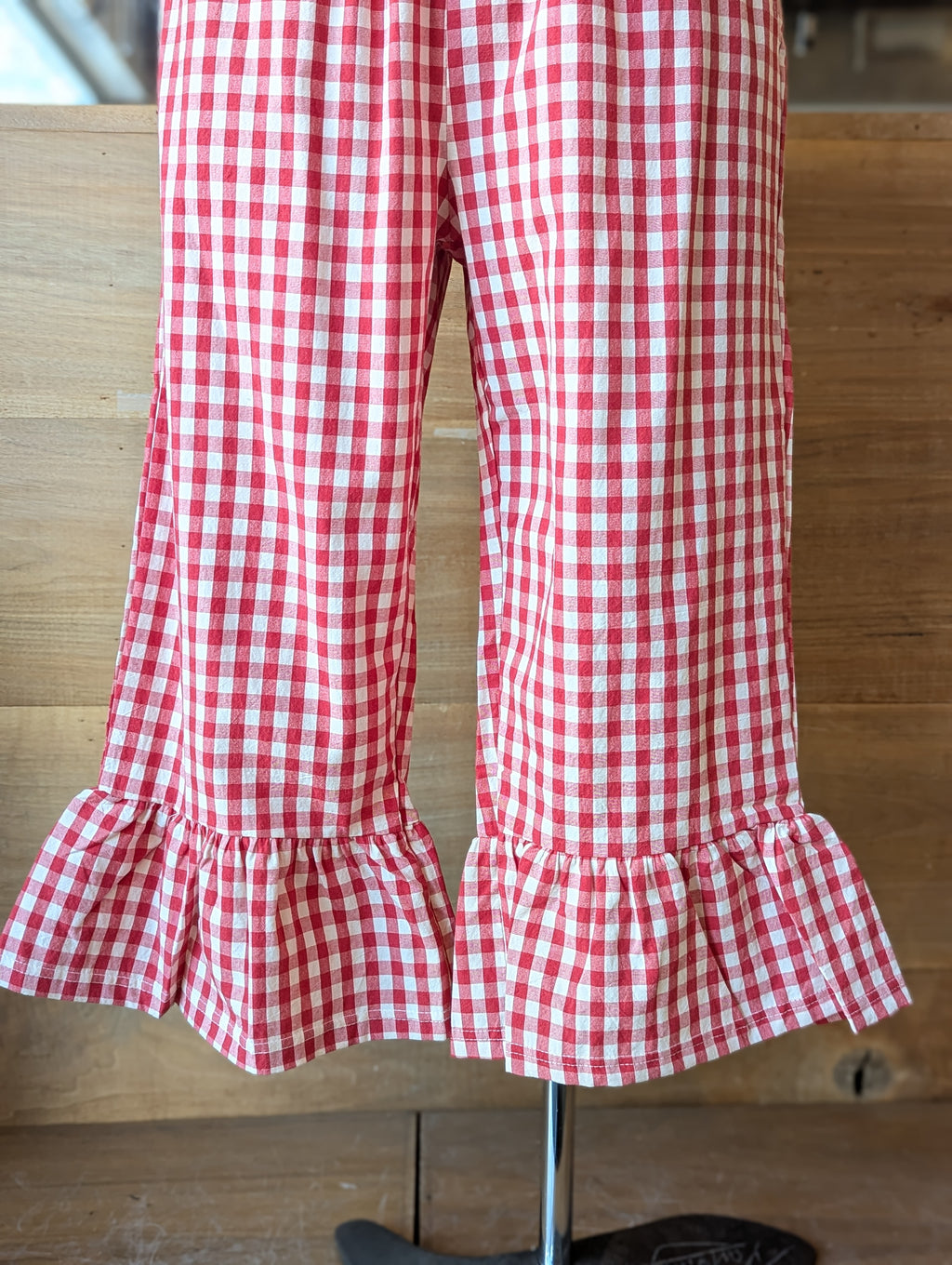 Gingham Picnic Capri