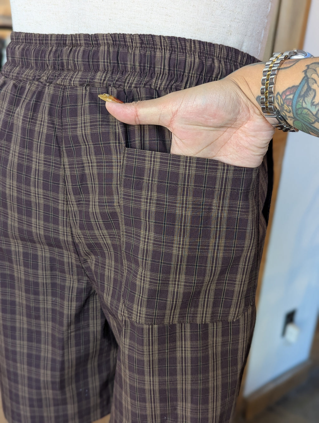 Local Plaid Shorts