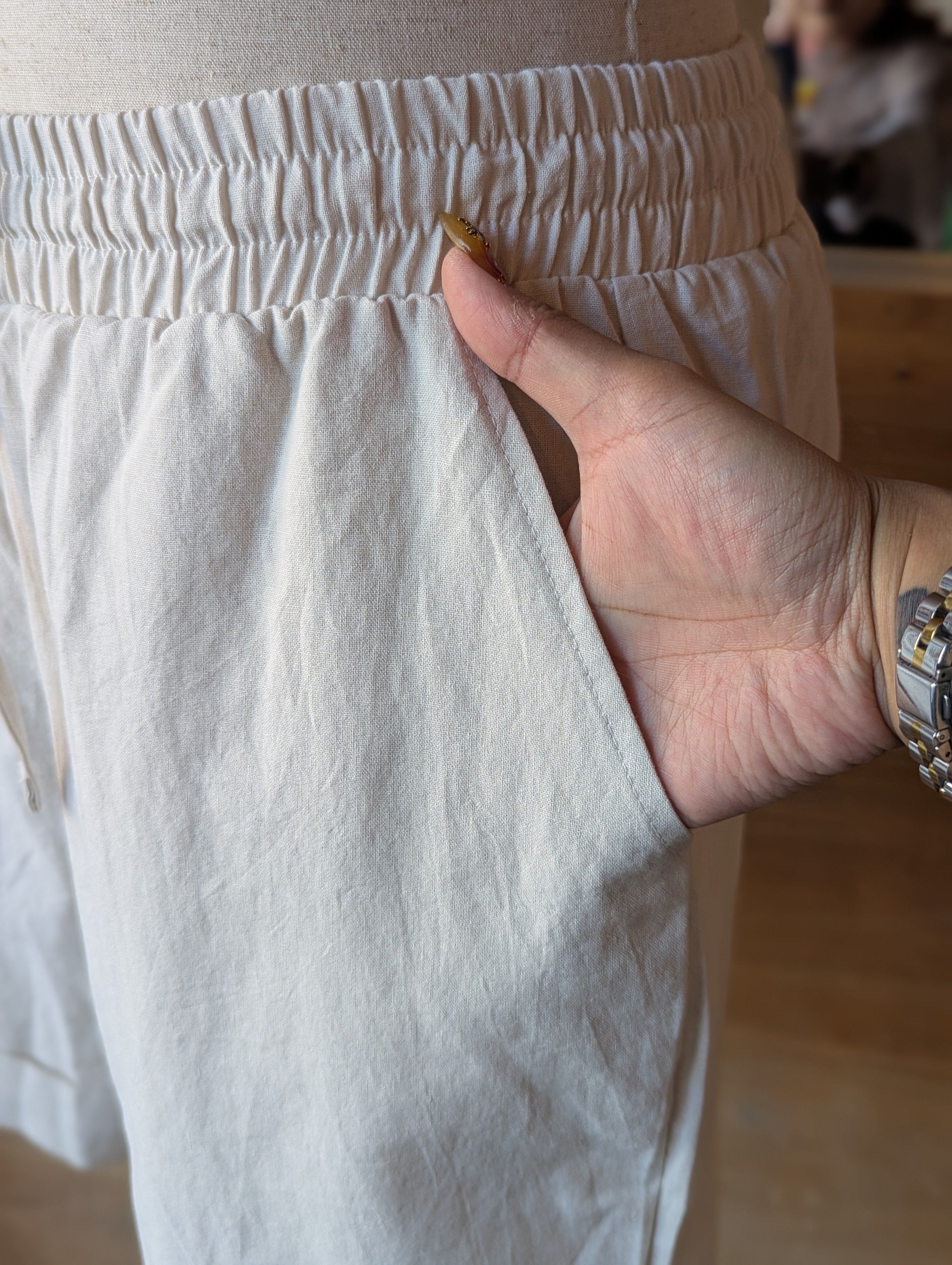 Weekend Ease Linen Shorts
