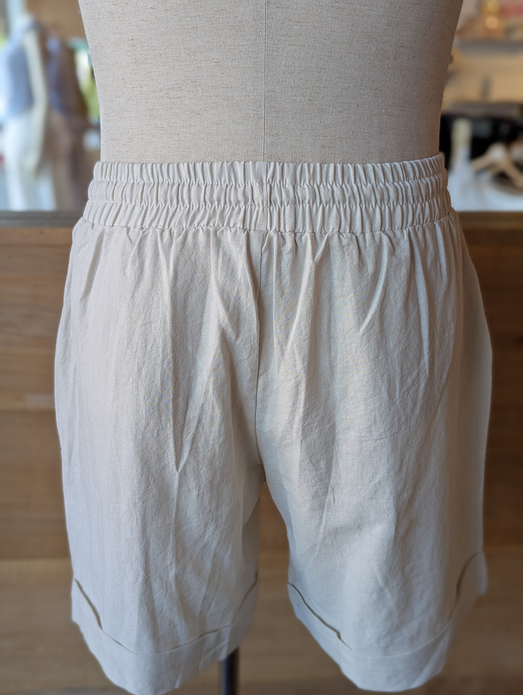 Weekend Ease Linen Shorts