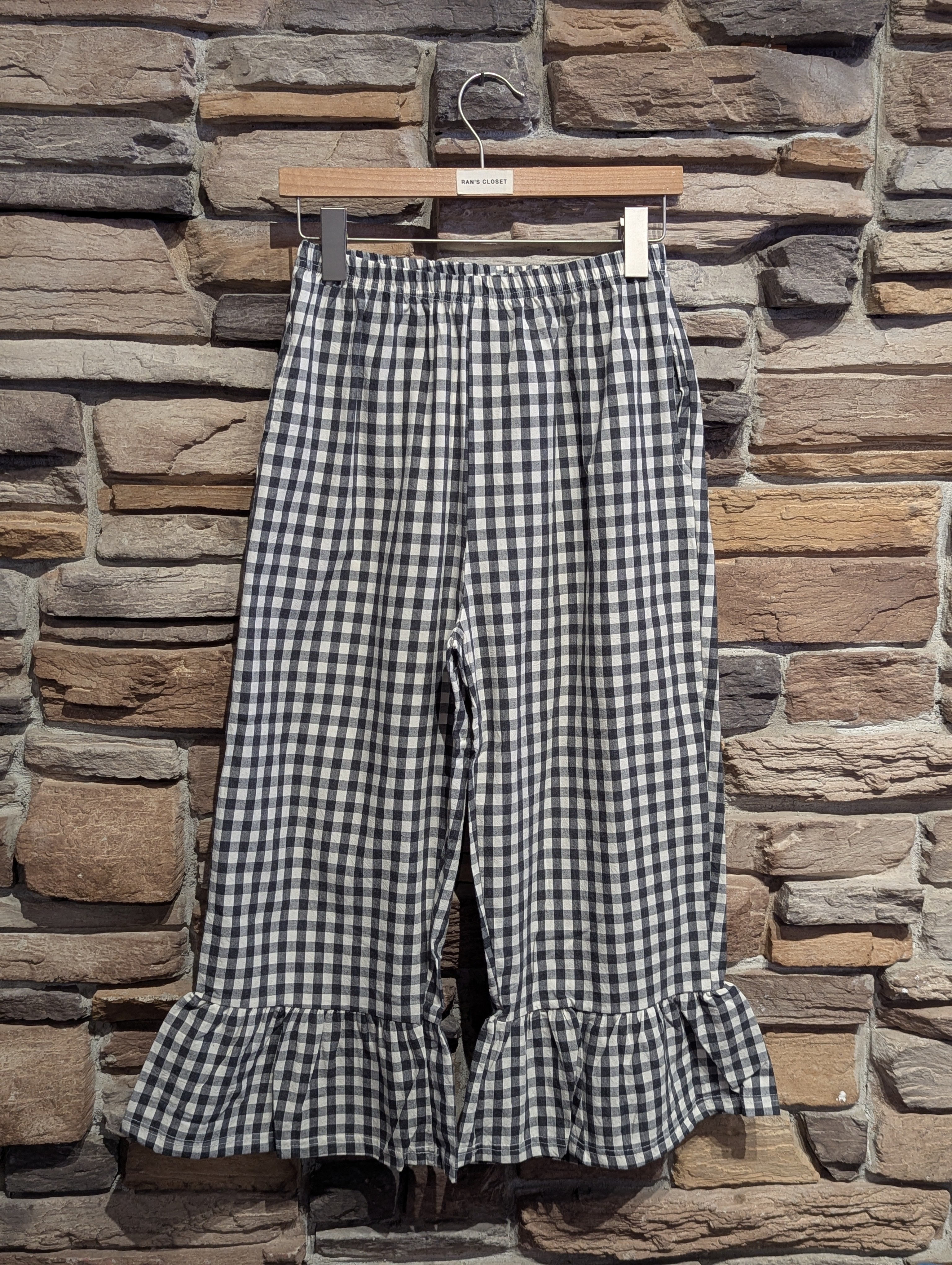 Gingham Picnic Capri